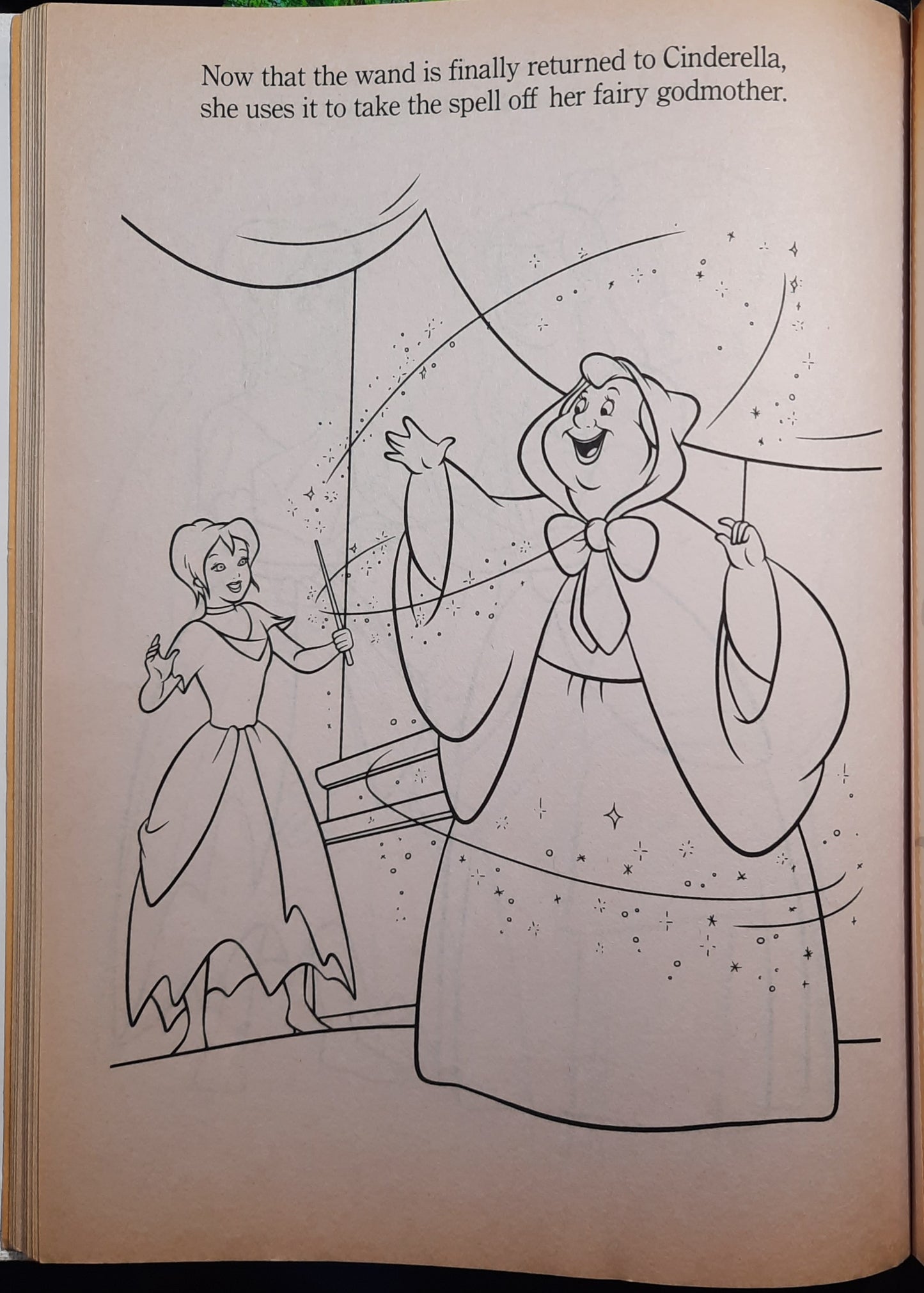 Cinderella III: A Twist in Time: A Perfect Fit Coloring Book (Good, 2006, PBK, 72 pages, Golden Books)