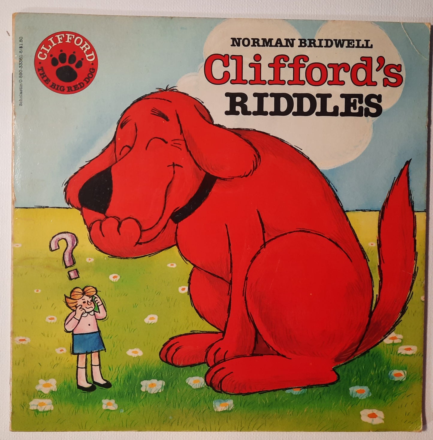 Clifford's Riddles by Norman Bridwell (Clifford the Big Red Dog, Good, 1974, Pbk, 32 pages, Scholastic)