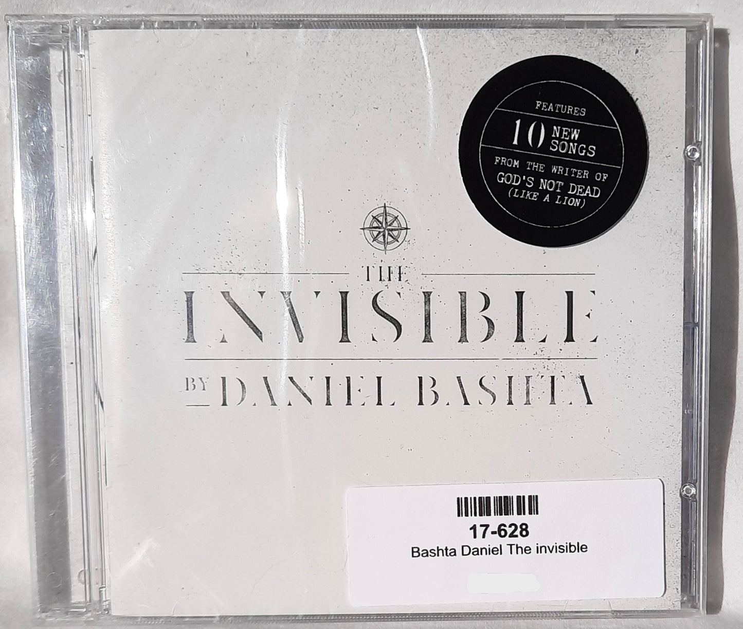 The Invisible by Daniel Bashta Christian Music Audio CD (New, 2013, Integrity)