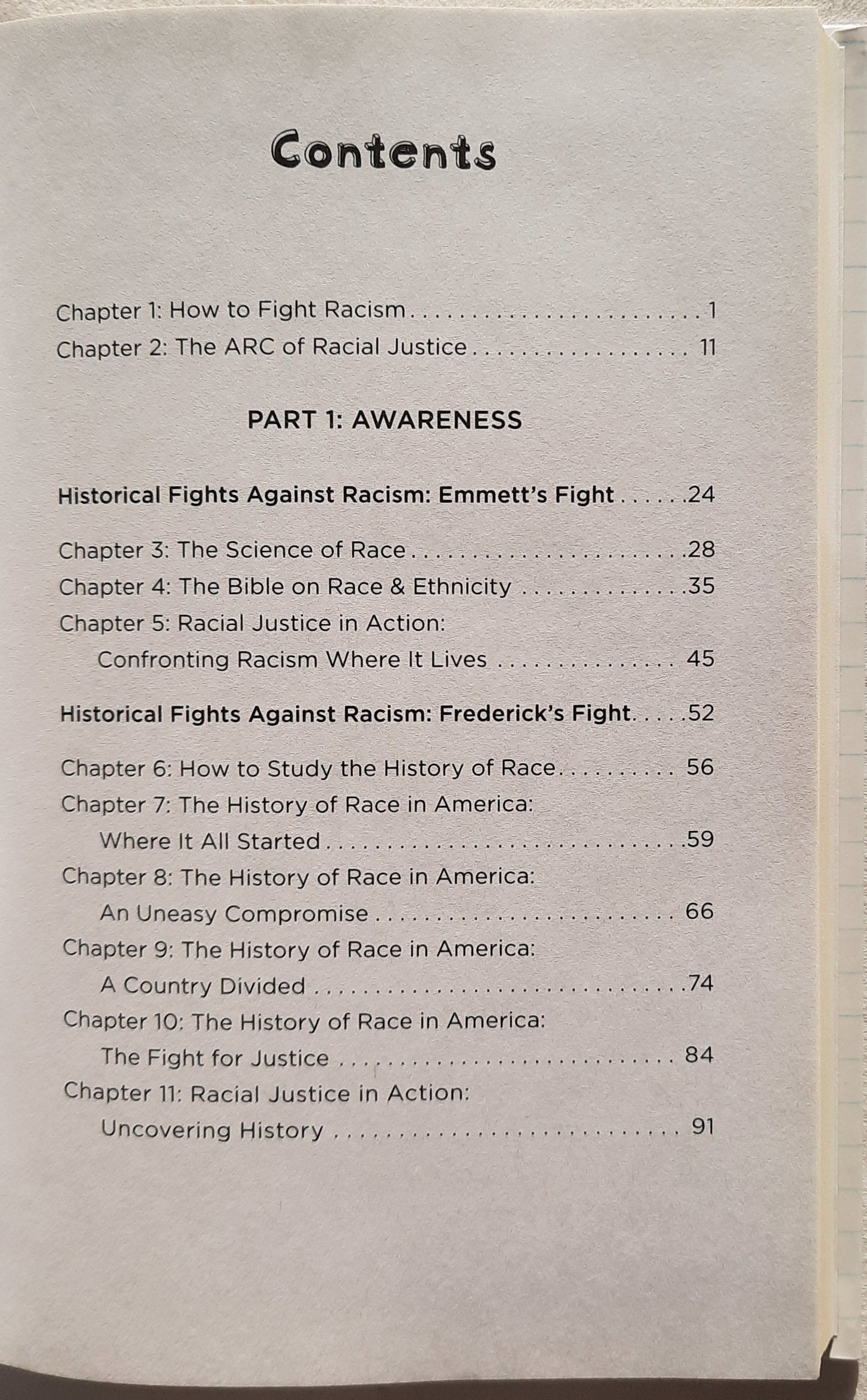 How to Fight Racism Young Reader's Edition by Jemar Tisby; Josh Mosey (New, 2022, HC, Zonderkidz, 230 pages)