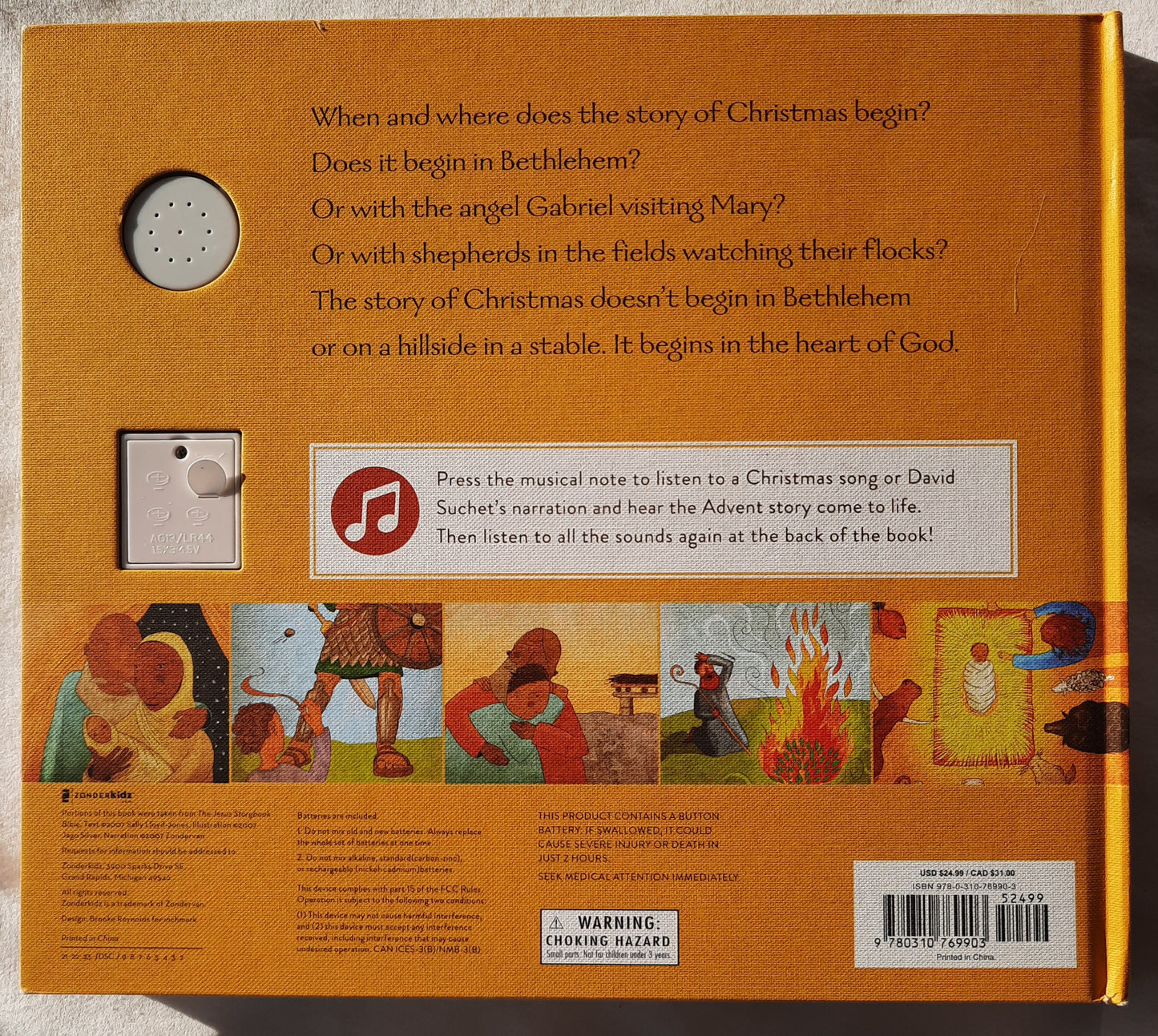 The Jesus Storybook Bible: A Christmas Collection by Sally Lloyd-Jones; Jago; David Suchet (New