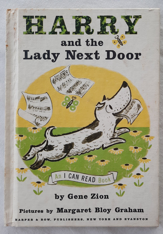 Harry and the Lady Next Door by Gene Zion (Good, 1960, HC, 61 pages, Weekly Reader Books)