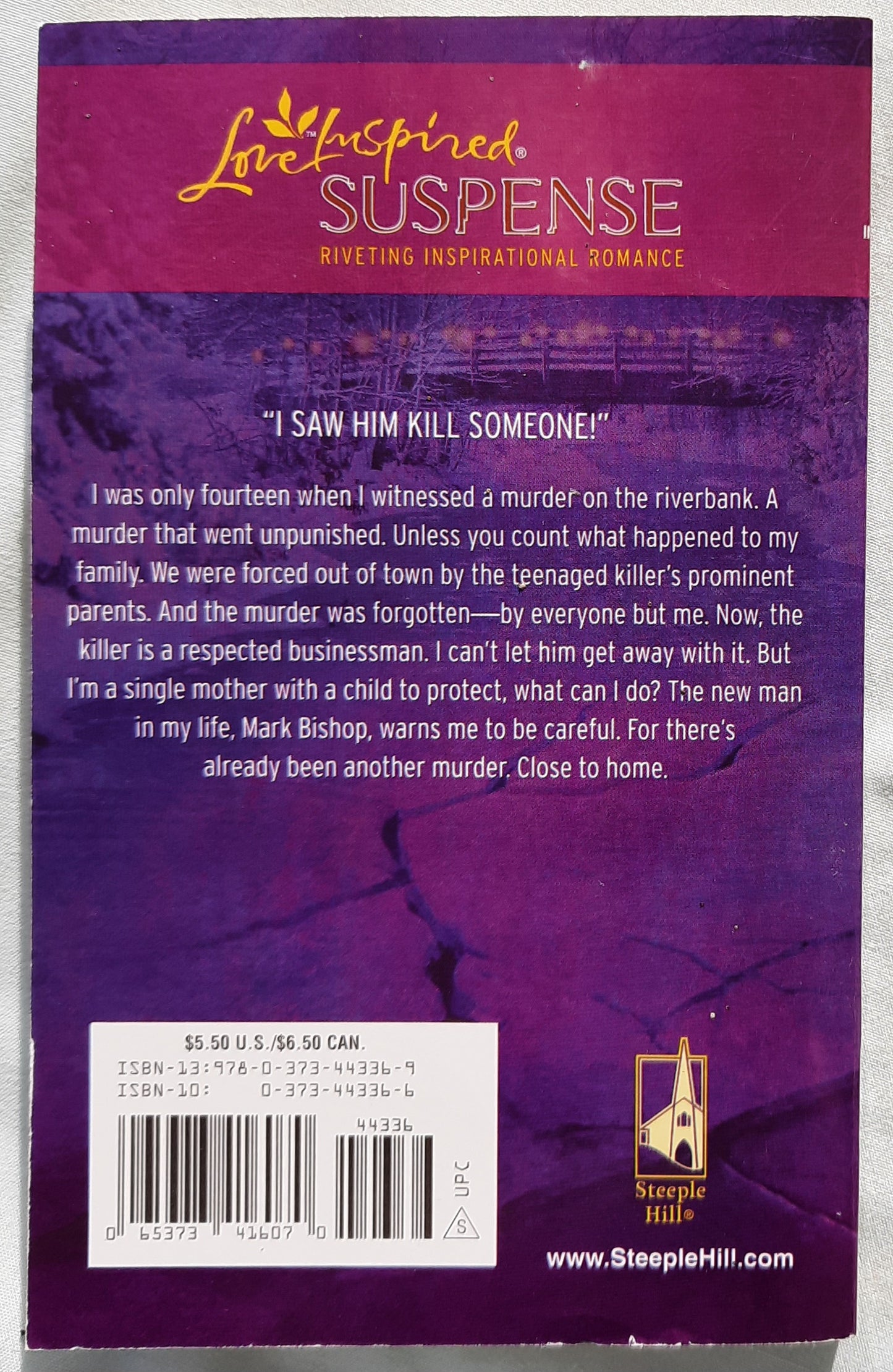 Shadows on the River #3 by Linda Hall (Love Inspired Suspense, Very good, 2009, Pbk, 216 pages, Steeple Hill)