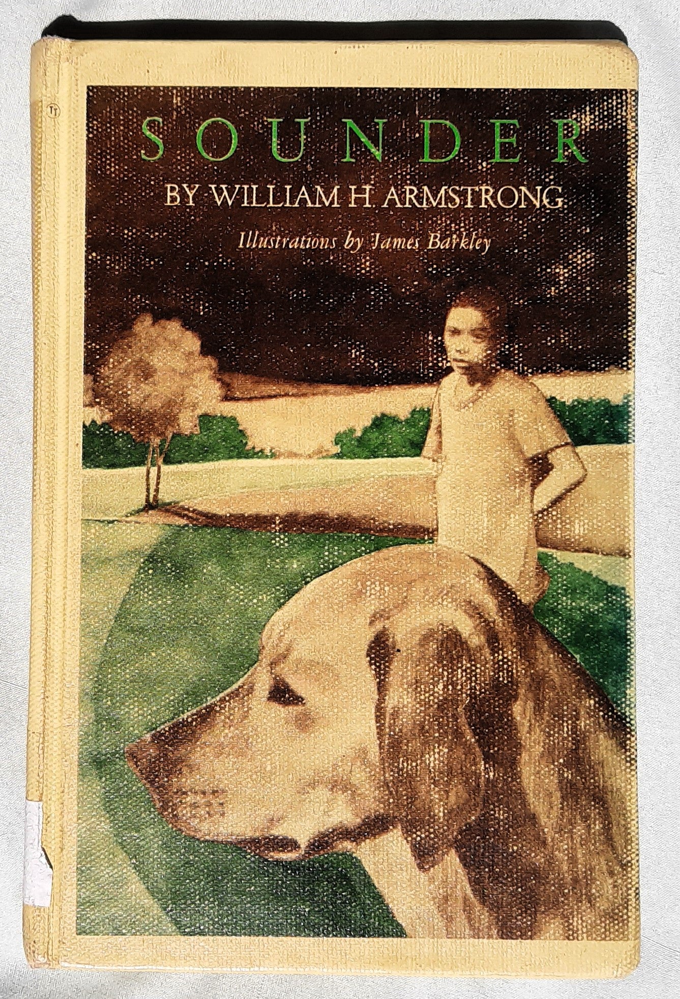 Sounder by William H. Armstrong (Good, 1969, HC, 116 pages, Harper & Row)