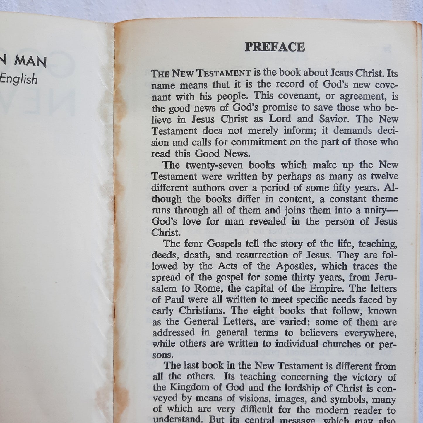 Good News for Modern Man New Testament (Good, 1966, Pbk, 599 pages, American Bible Society)