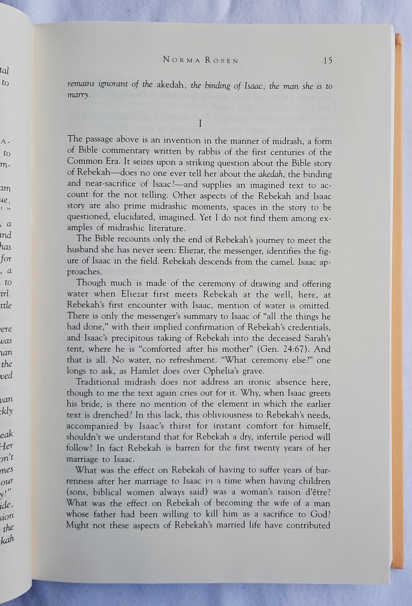 Out of the Garden: Women Writers on the Bible edited by Christina Buchmann; Celina Spiegel (Good, 1994, HC, 354 pages, Fawcett Columbine)