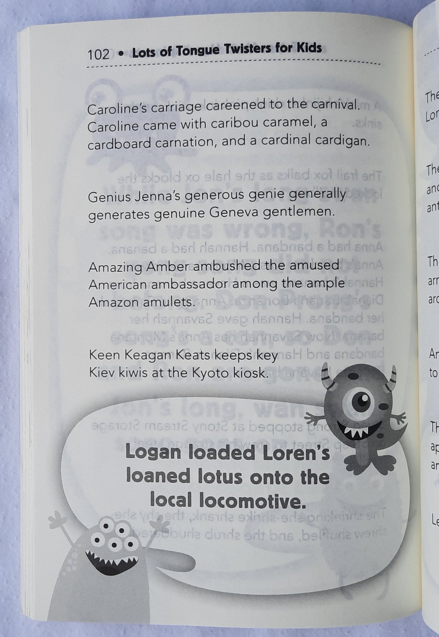 Lots of Tongue Twisters for Kids by Whee Winn (Very good, 2019, Pbk, 126 pages, Zonderkidz)