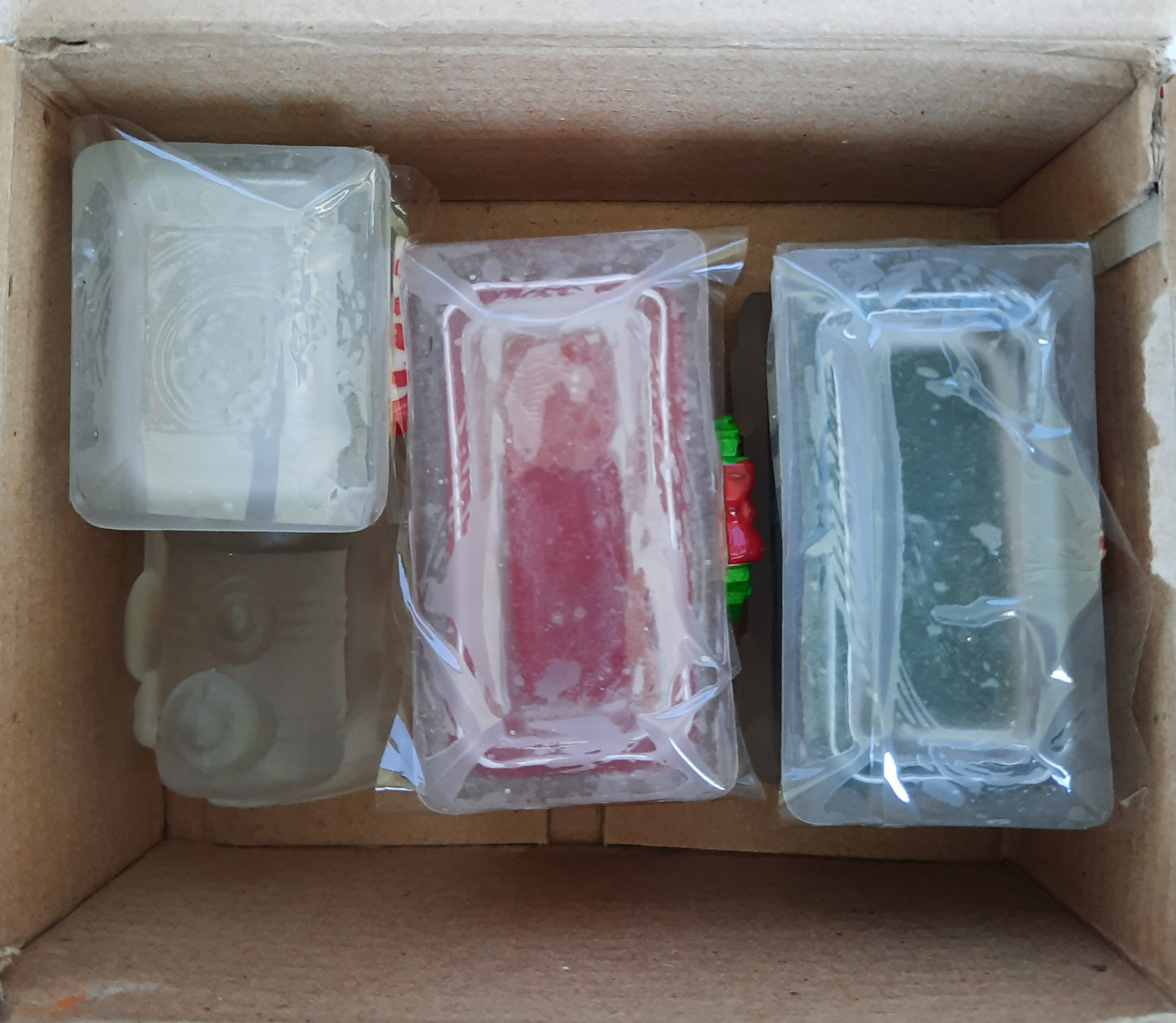 Christmas Around the World Frosted Glass Train by House of Lloyd, Inc. (New in opened box)