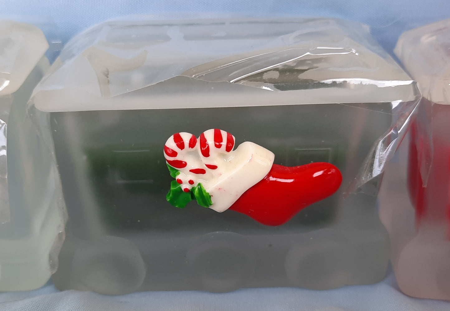Christmas Around the World Frosted Glass Train by House of Lloyd, Inc. (New in opened box)