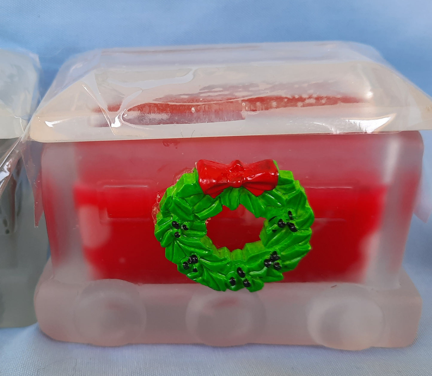 Christmas Around the World Frosted Glass Train by House of Lloyd, Inc. (New in opened box)