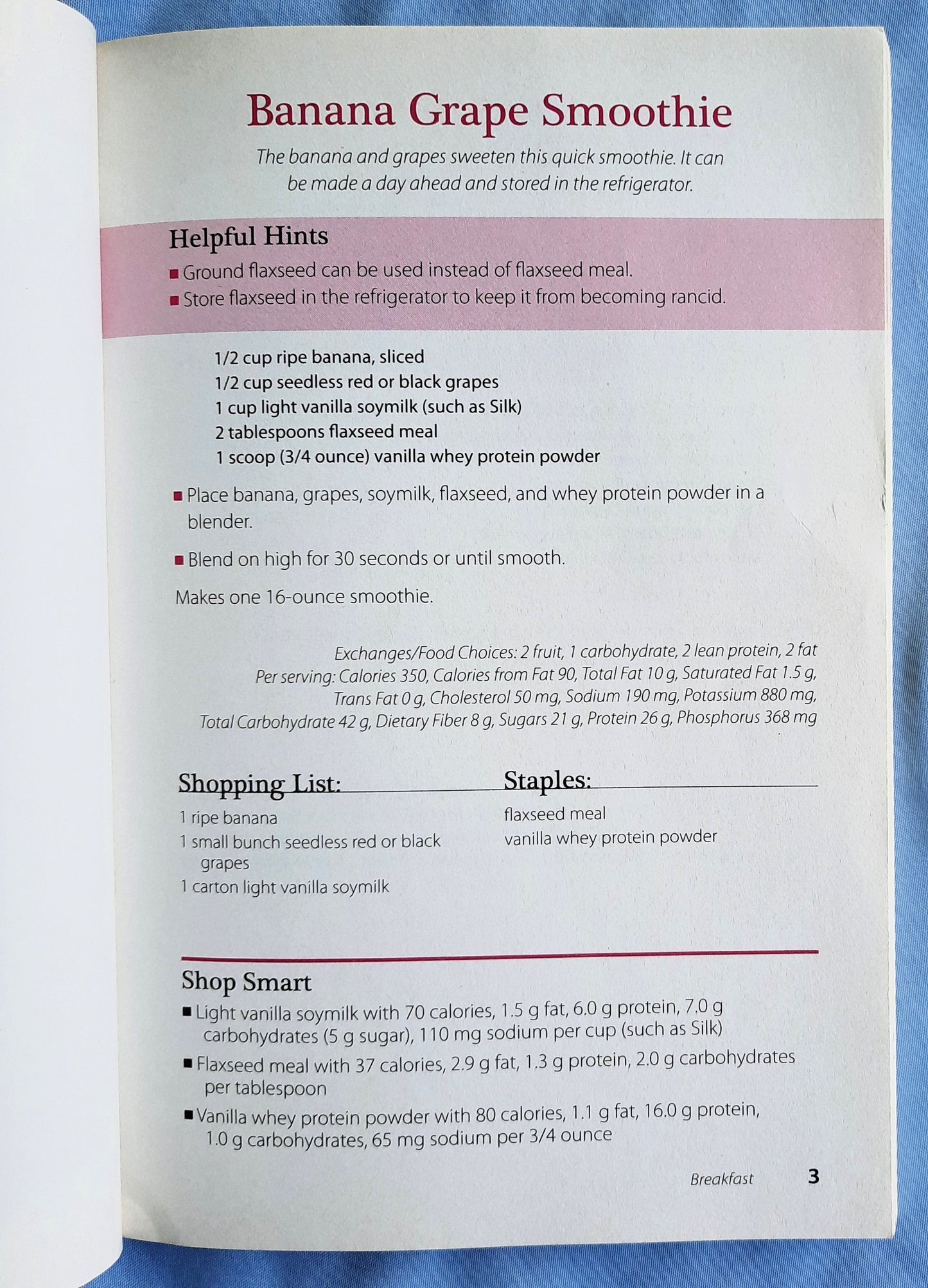 Simply Smoothies by Linda Gassenheimer (Good, 2014, Pbk, 106 pages, American Diabetes Association)