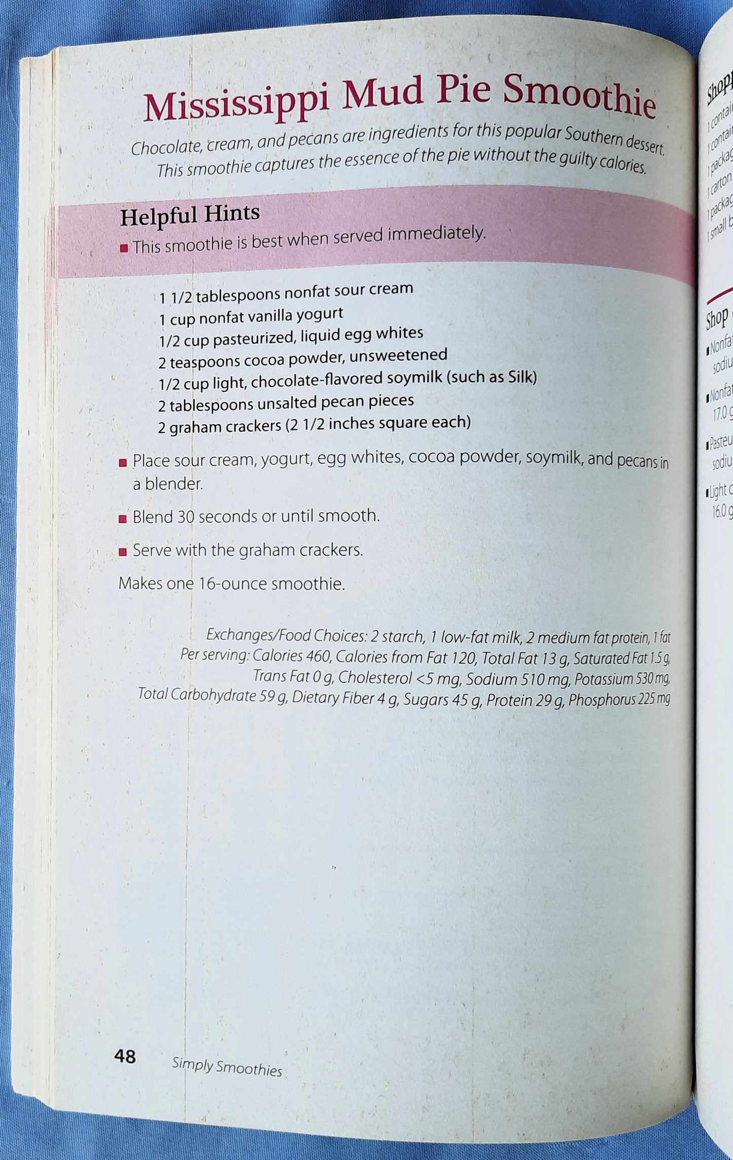 Simply Smoothies by Linda Gassenheimer (Good, 2014, Pbk, 106 pages, American Diabetes Association)