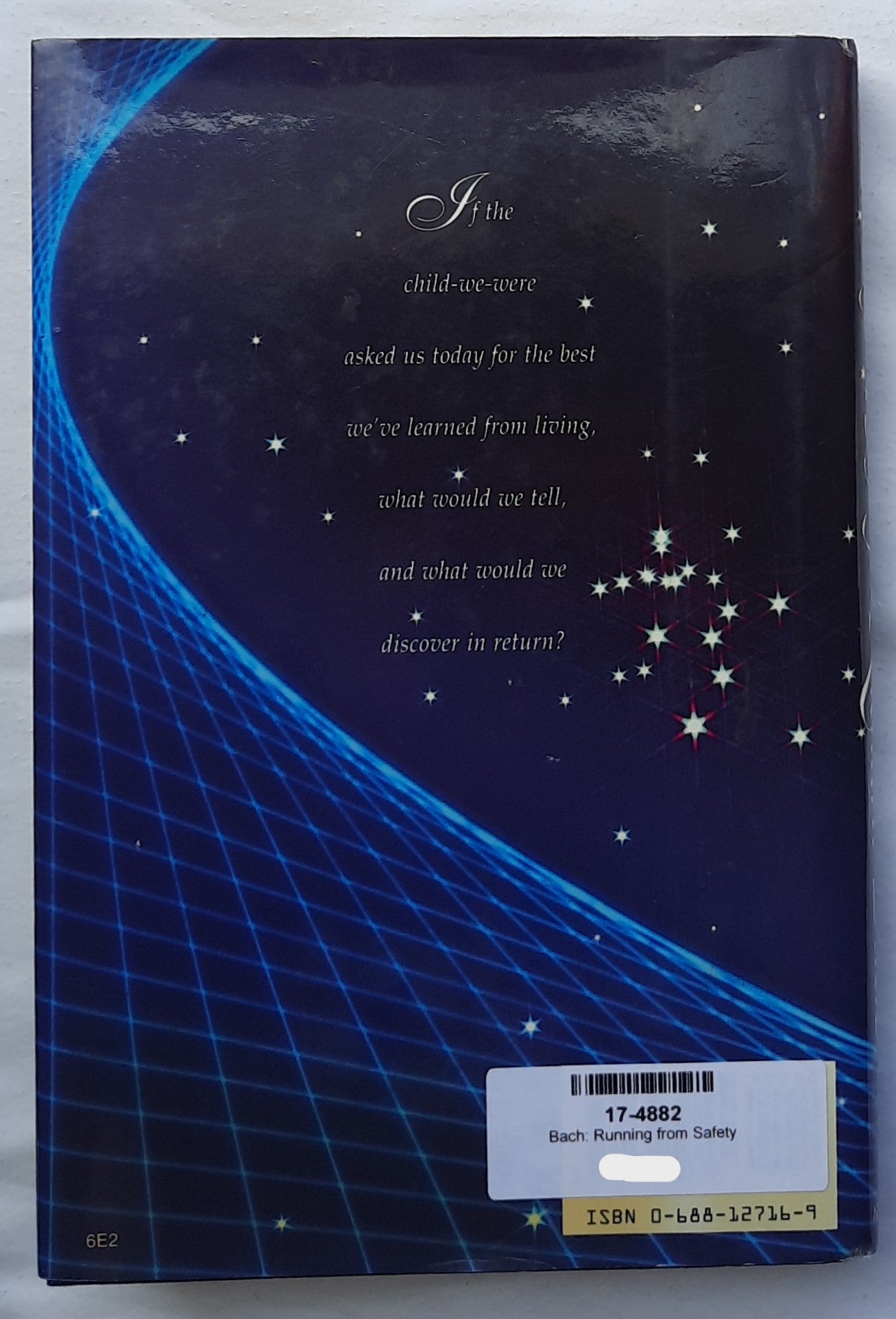 Running From Safety by Richard Bach (Good, 1994, HC, 274 pages, William Morrow and Company)