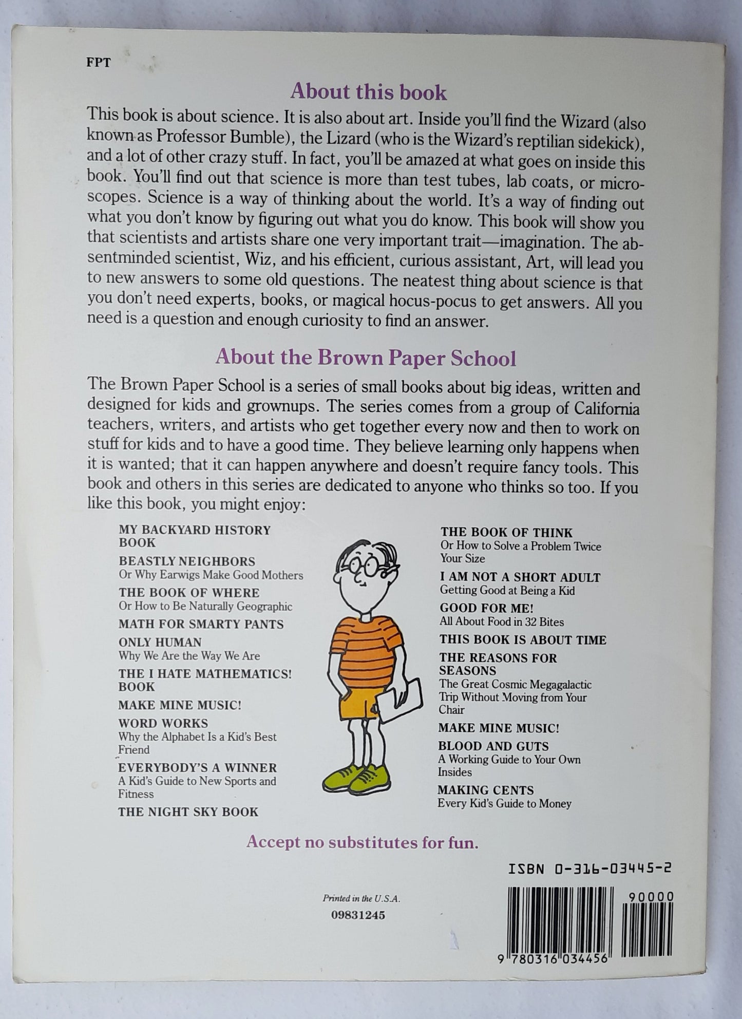 Gee, Whiz! How to Mix Art and Science by Linda Allison (Very Good, 1983, Pbk, 128 pages, Yolla Bolly)