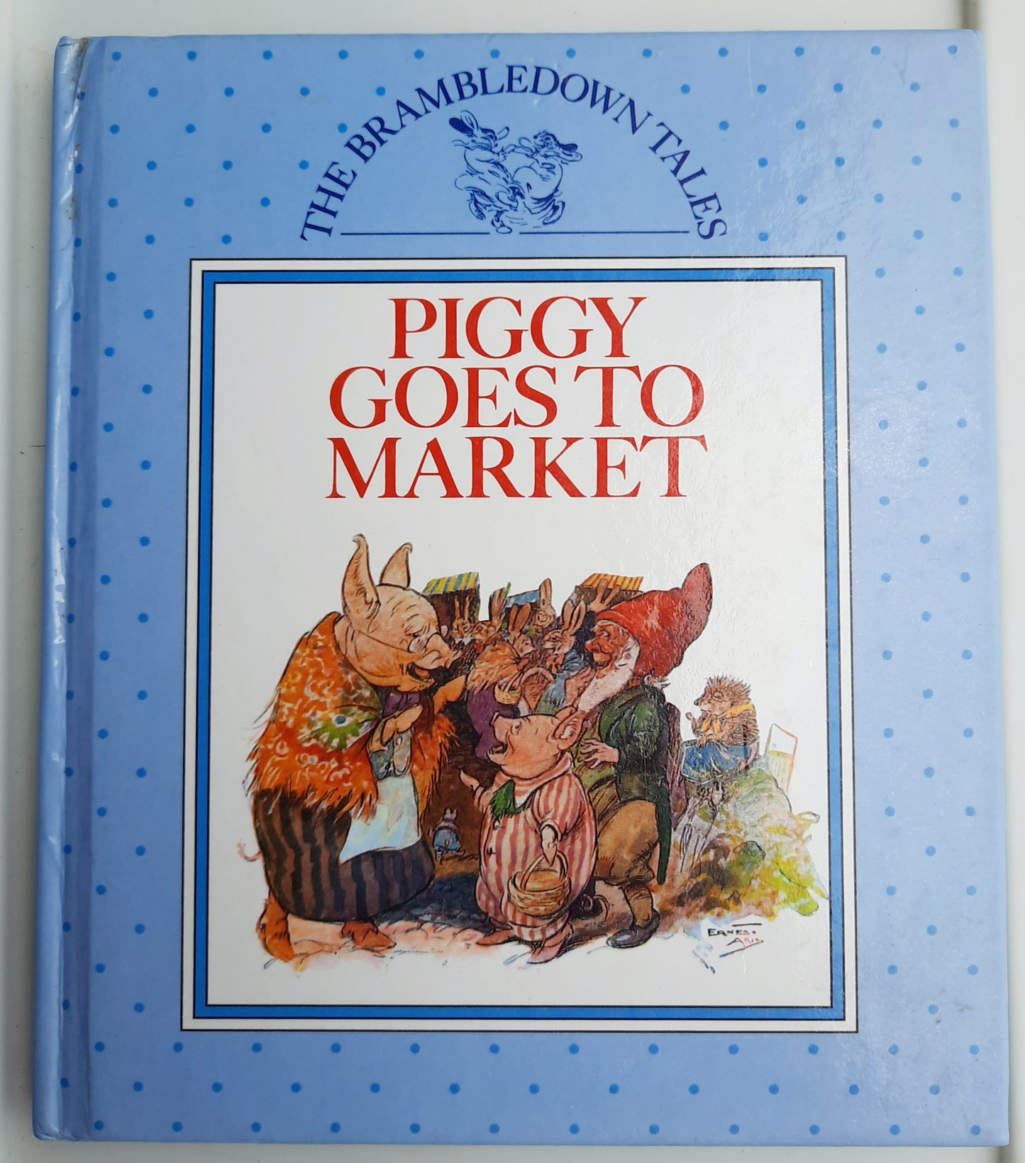 Piggy Goes to Market by Ernest Aris (Very Good, 1990, HC, 40 pages, Gallery Books)