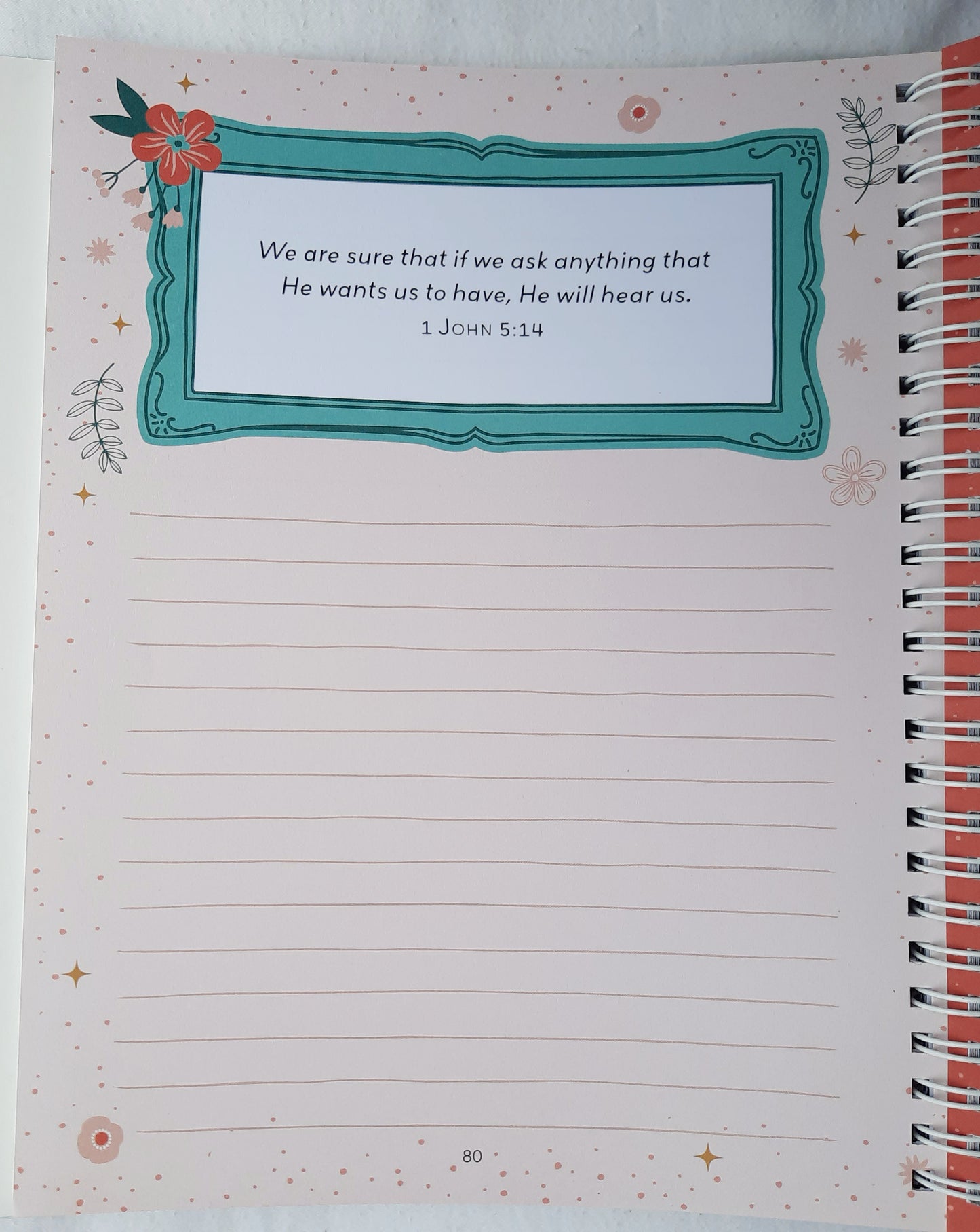 How to be a Praying Girl of God Journal (New, 2020, Pbk, 176 pages, Barbour Publishing)