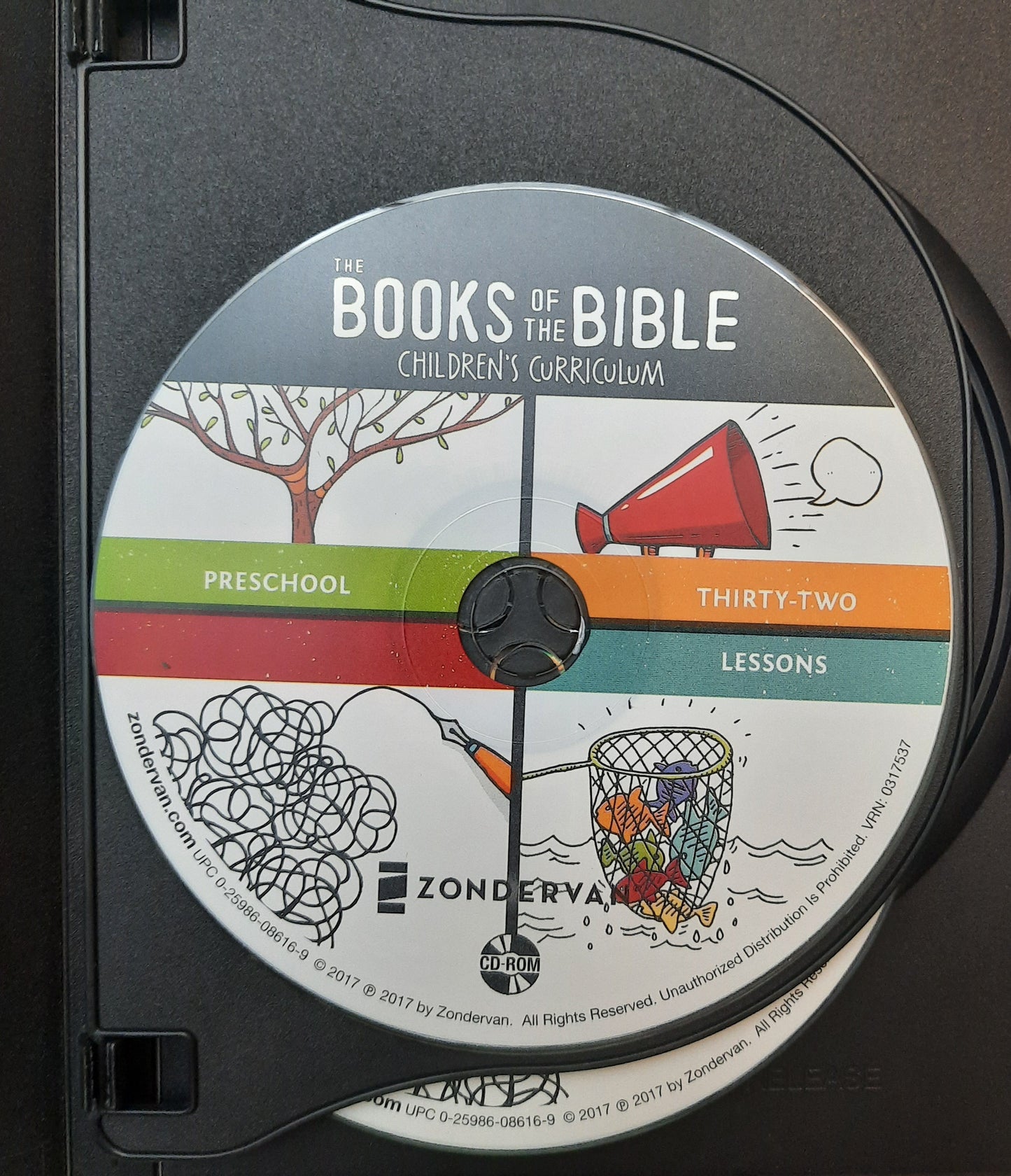 The Books of the Bible Children's Curriculum CDRom by Zondervan (New, 2017)