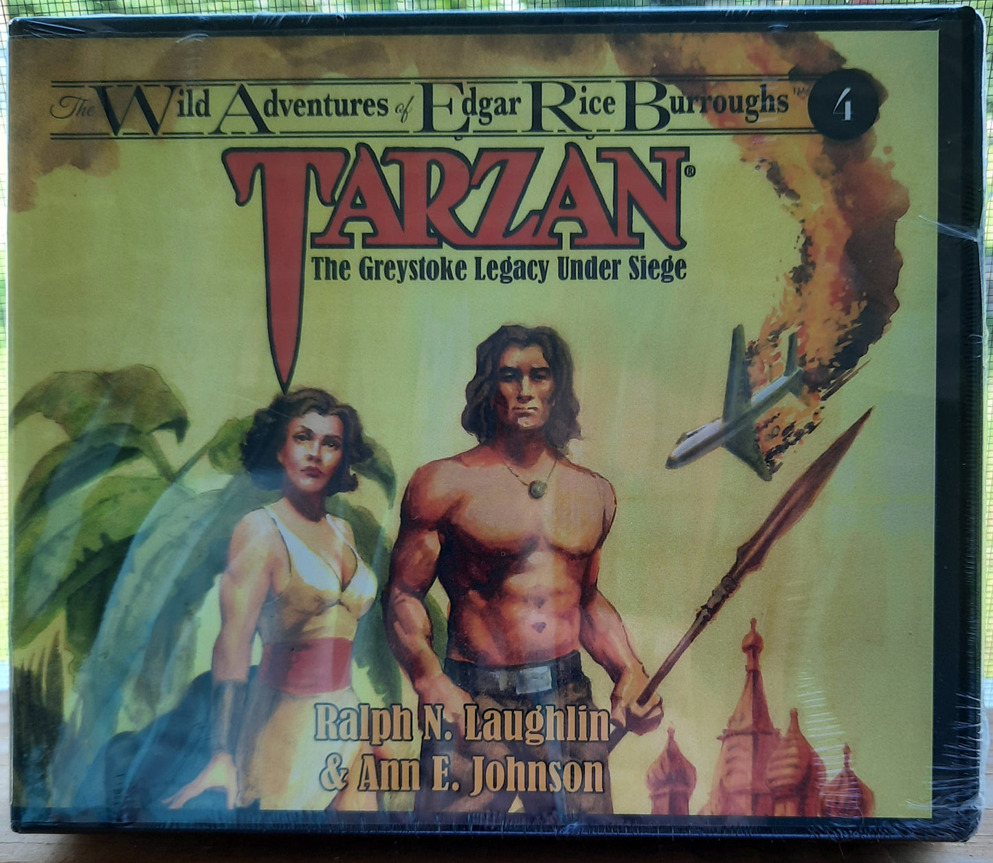 Tarzan: The Greystoke Legacy Under Siege by Ralph N. Laughlin; Ann E. Johnson; Edgar Rice Burroughs (New, Audiobook, 2023, Oasis Audio)