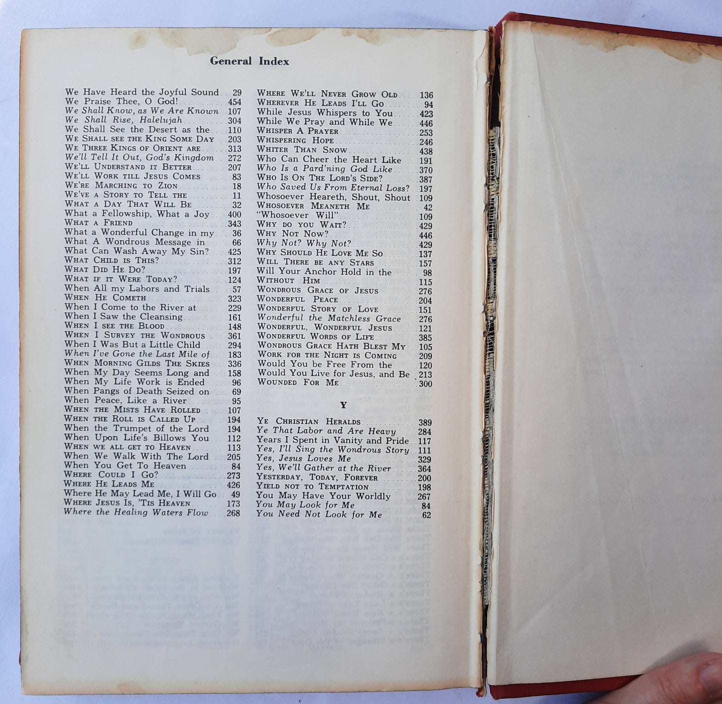The American Service Hymnal edited by John T. Benson; Earl Smith (Acceptable, 1968. HC, John T. Benson Publishing Co.)