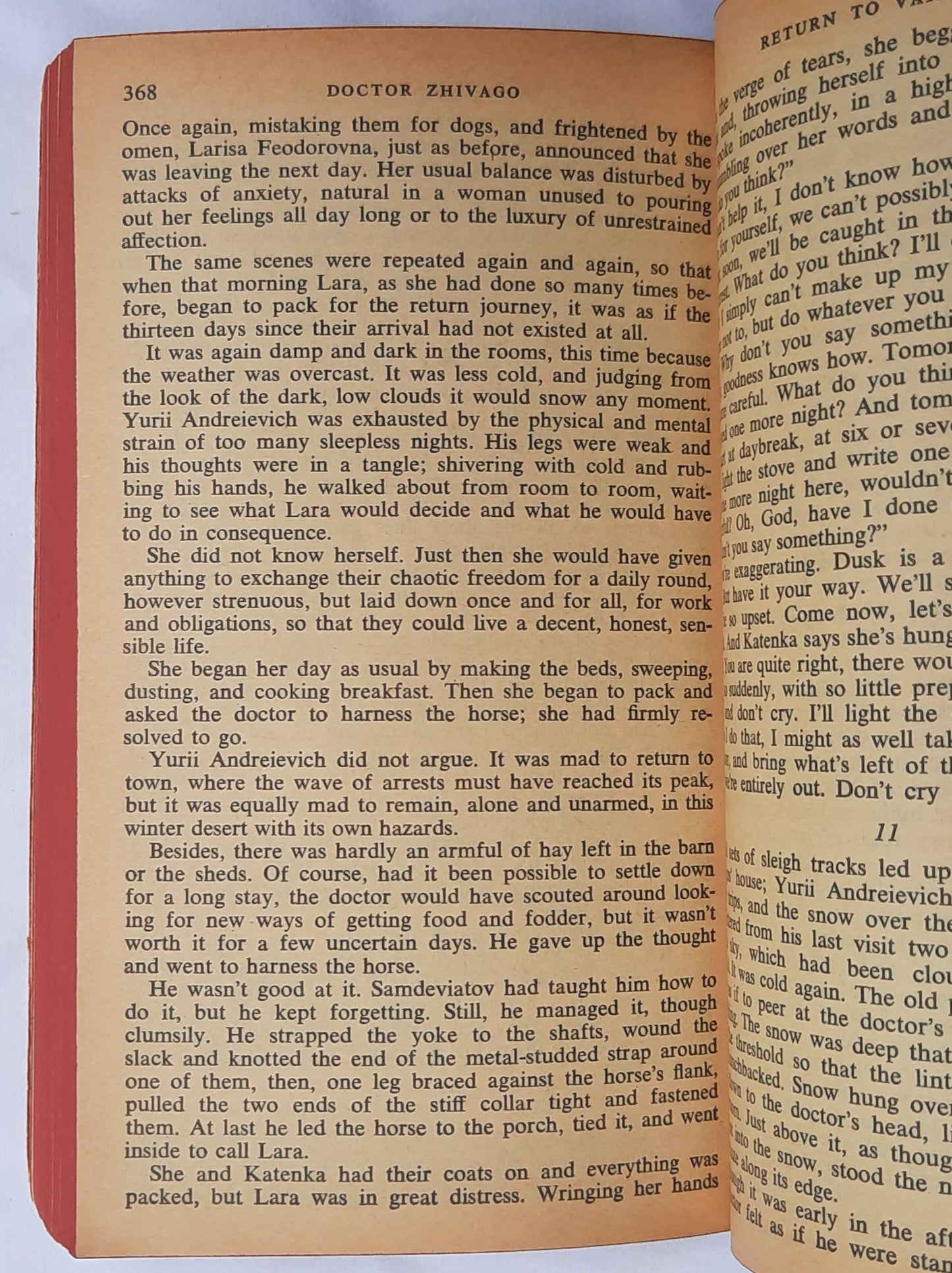 Doctor Zhivago by Boris Pasternack (Acceptable, 1958, Pbk, 456 pages, Signet Book)
