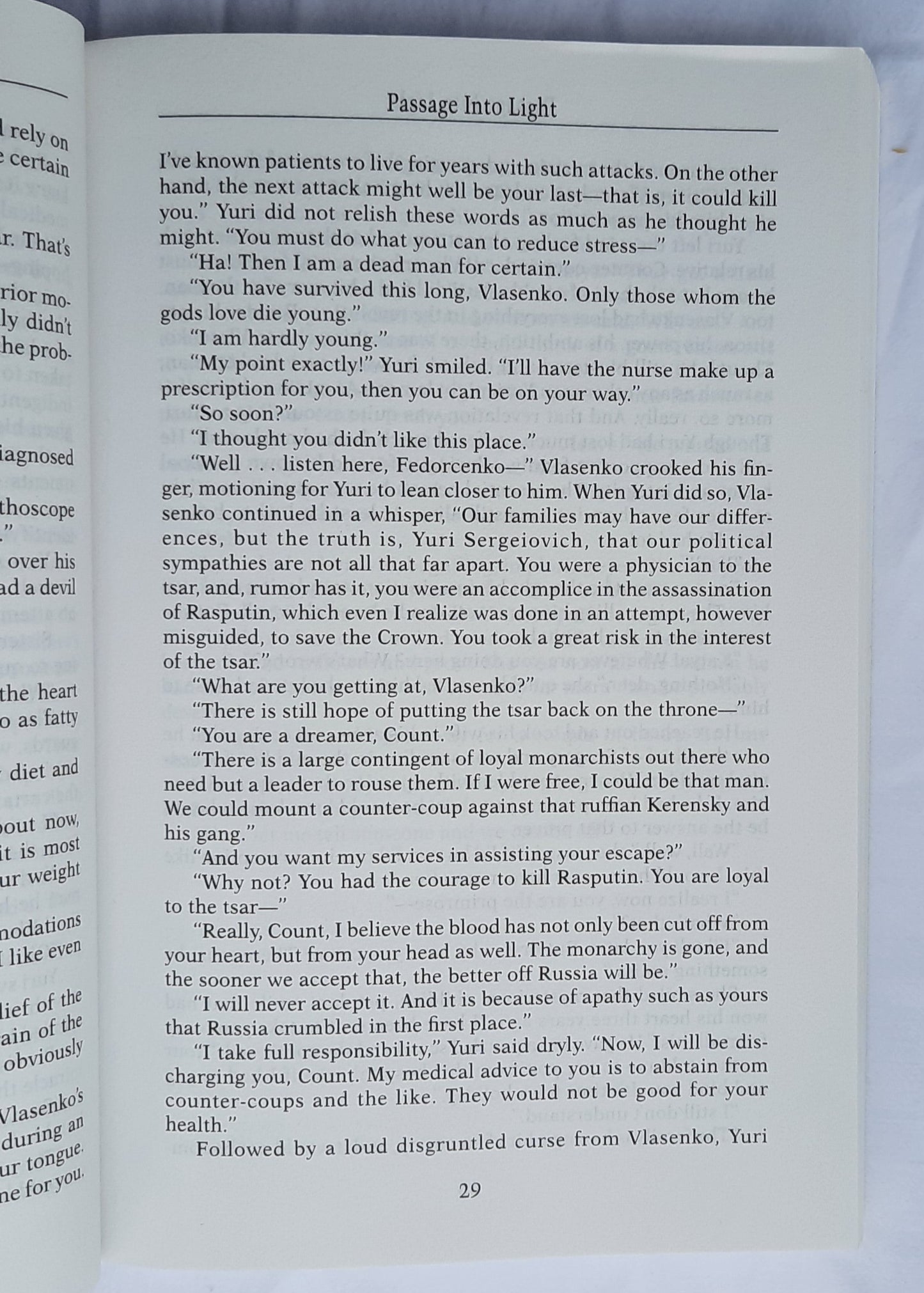 Passage Into Light by Judith Pella (The Russians #7, Very Good, 1998, Pbk, 298 pages, Bethany House)