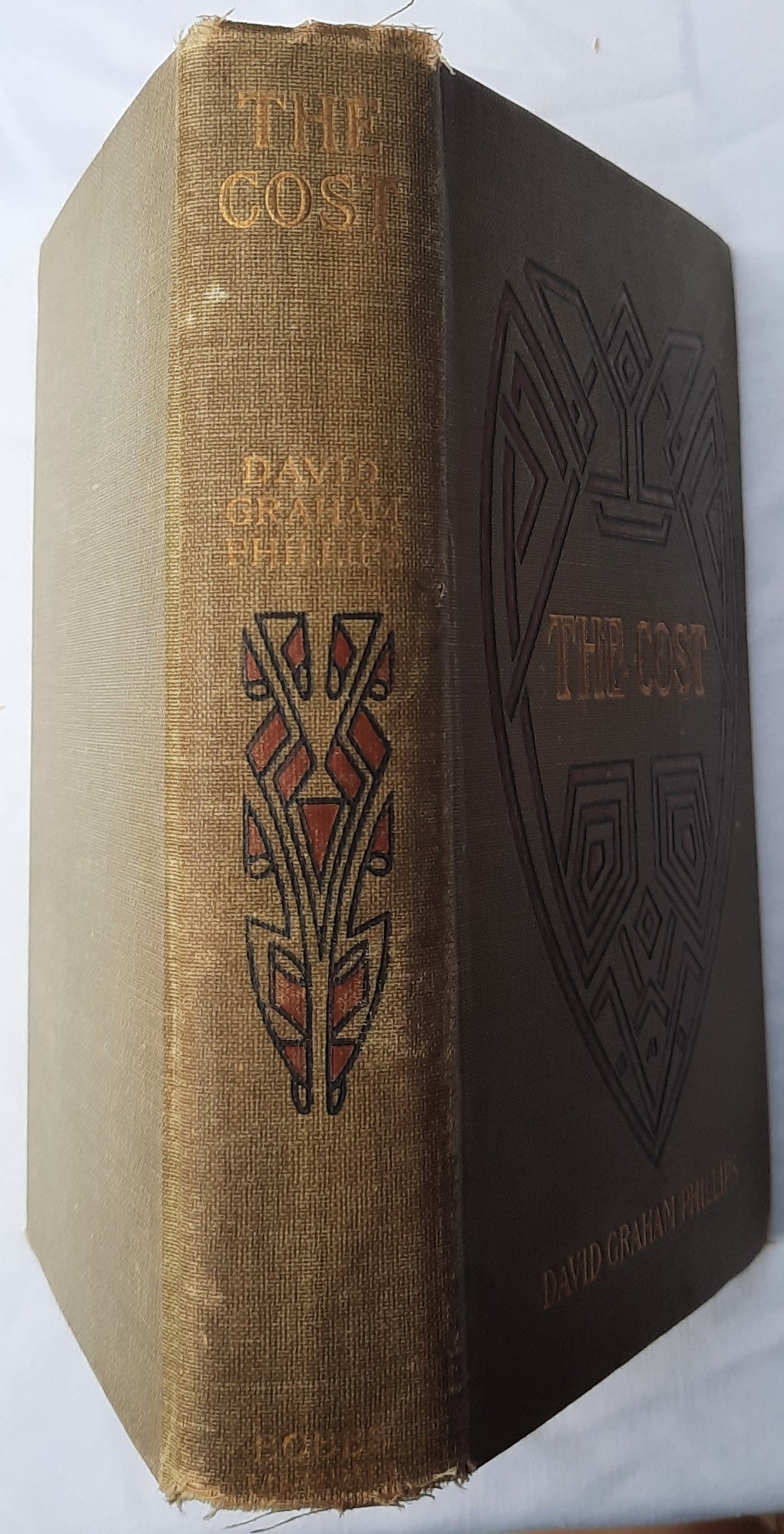 The Cost by David Graham Phillips; Harrison Fisher (Good, 1904, HC, 402 pages, Bobbs Merrill Co.)