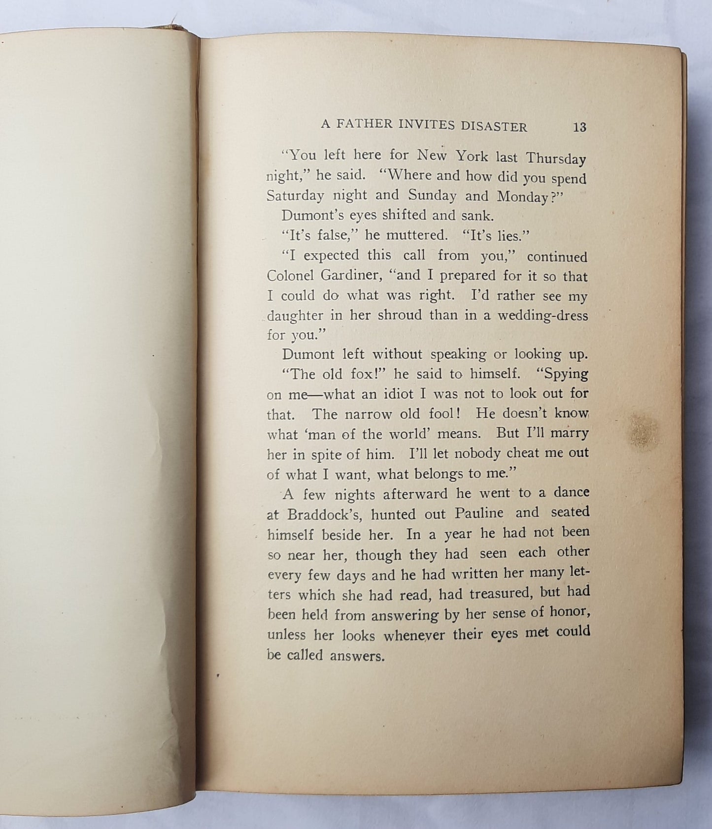 The Cost by David Graham Phillips; Harrison Fisher (Good, 1904, HC, 402 pages, Bobbs Merrill Co.)