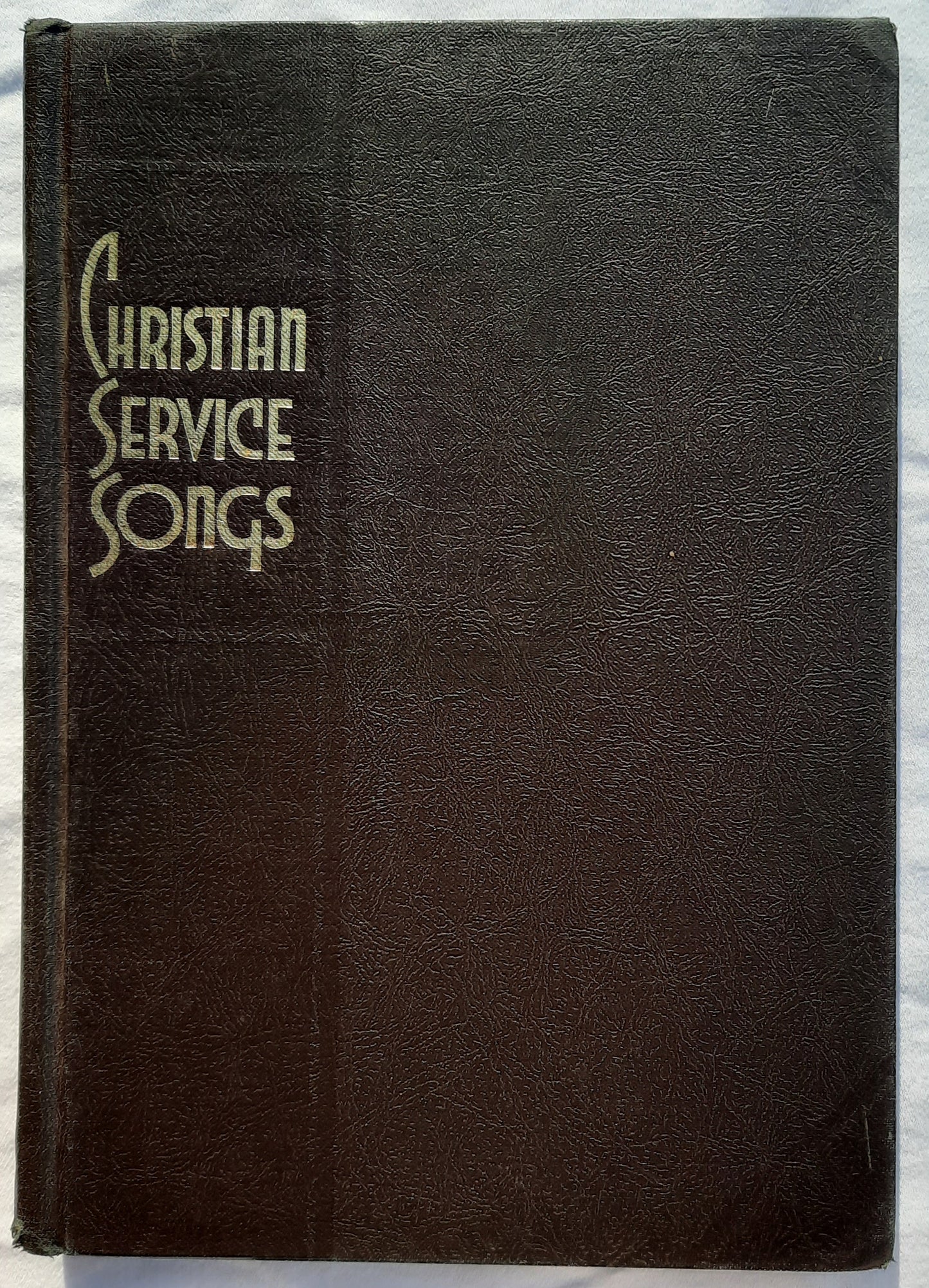 Christian Service Songs edited by Homer Rodeheaver; George W. Sanville (Very good, 1939, HC, 288 pages, The Rodeheaver Hall-Mack Co.)