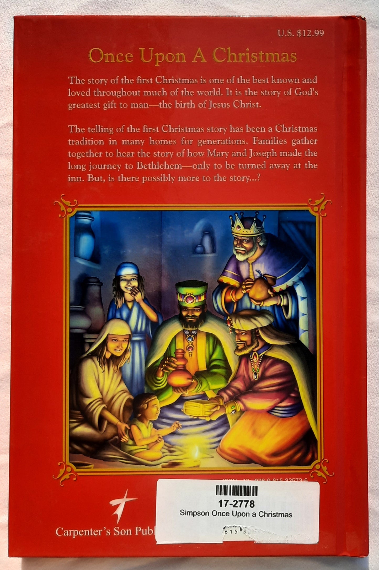 Once Upon a Christmas by Roberta Simpson (New, 2010, HC, 88 pages, Standard Publishing)