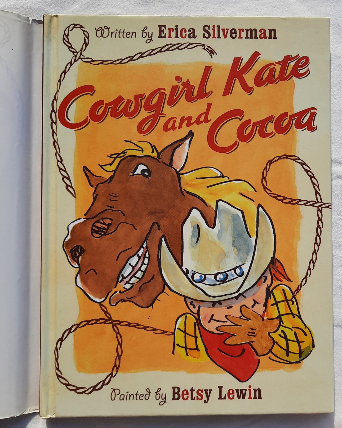 Cowgirl Kate and Cocoa #1 by Eric Silverman (Very good, 2006, HC, 44 pages, Clarion Books)