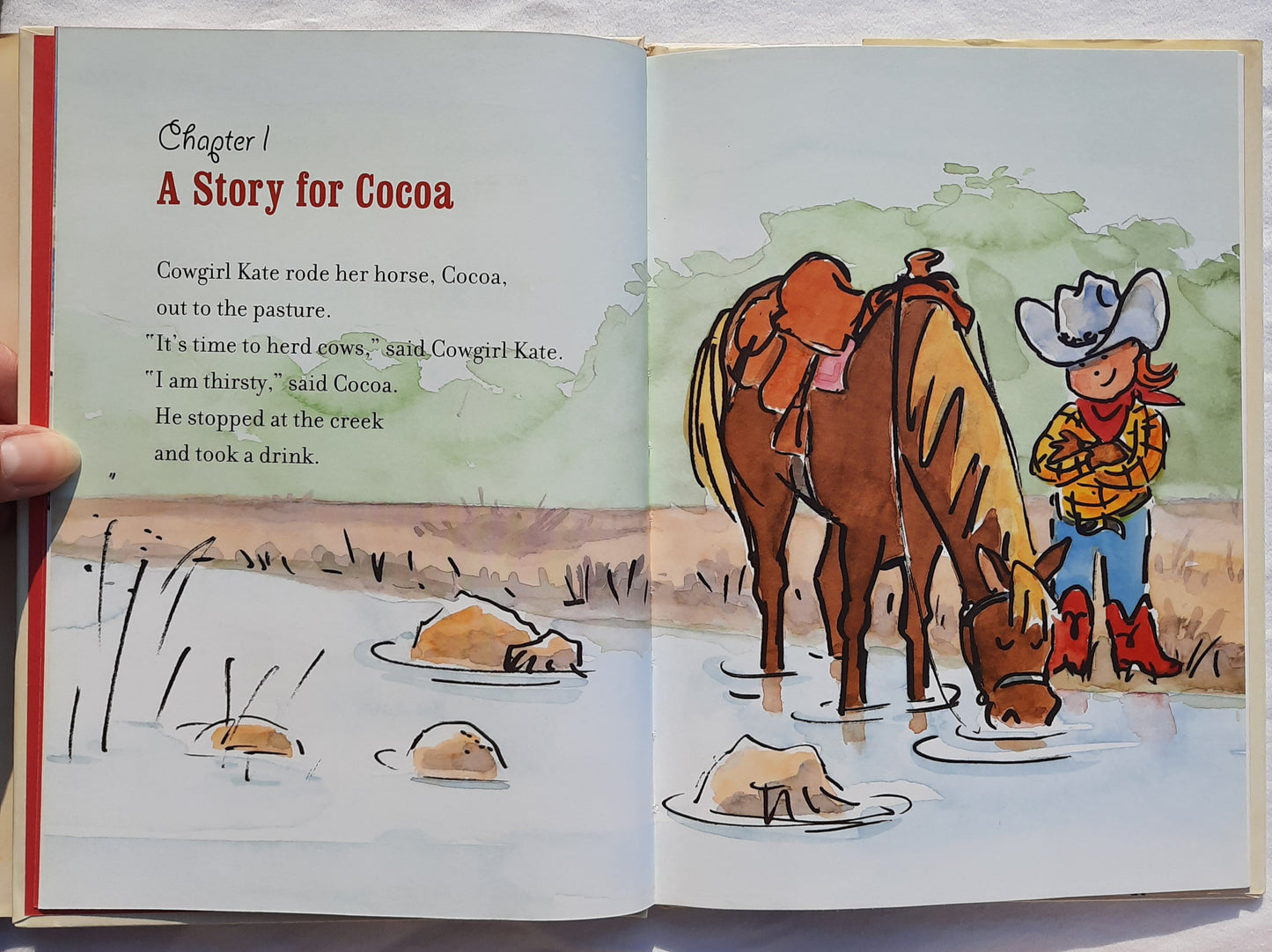 Cowgirl Kate and Cocoa #1 by Eric Silverman (Very good, 2006, HC, 44 pages, Clarion Books)