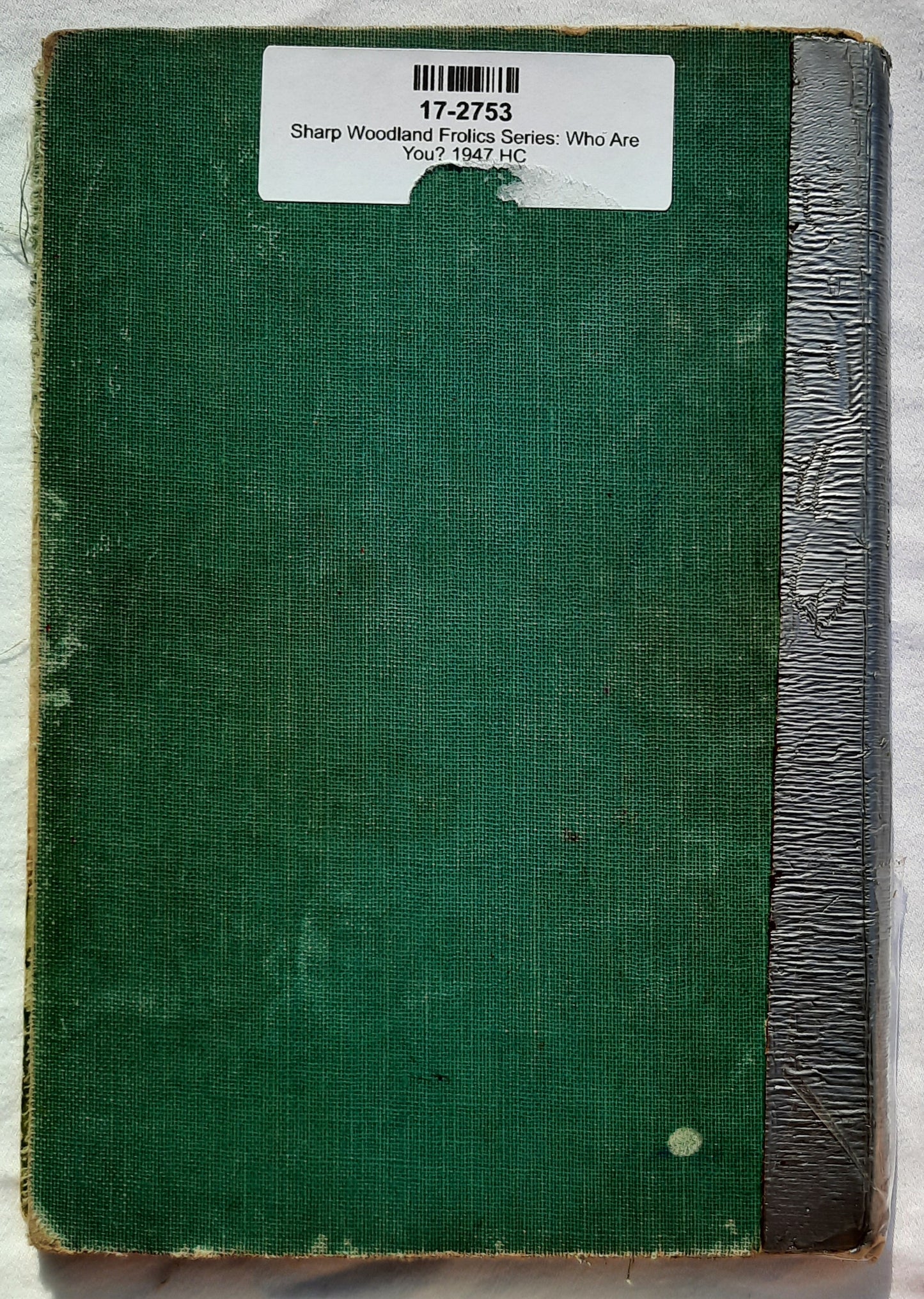 Who Are You? by Adda Mai Sharp; Epsie Young (Woodland Frolics Series: Acceptable, 1947, HC, 48 pages, The Steck Co.)