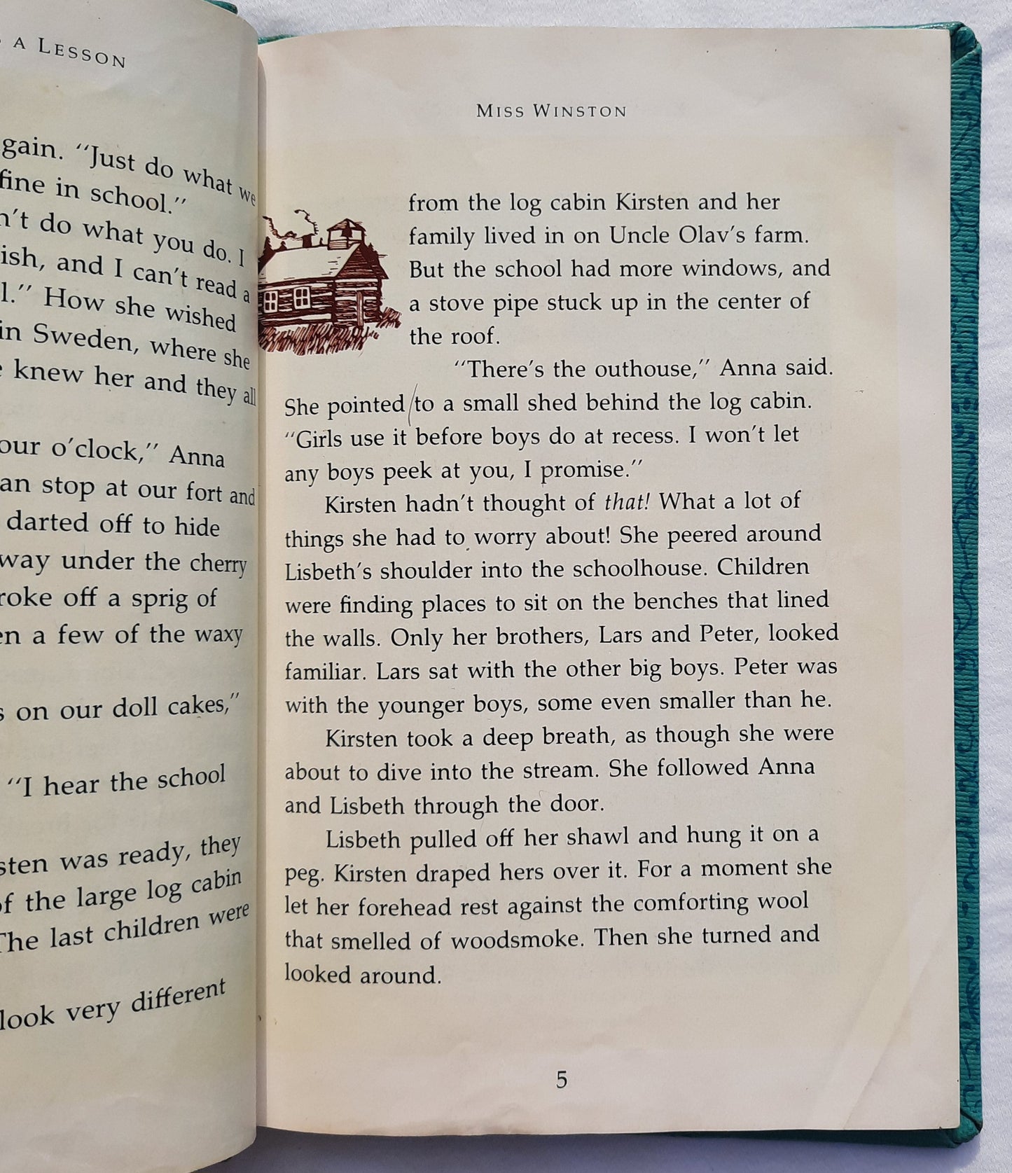 Kirsten Learns a Lesson by Janet Shaw (American Girl #2, Good, 1986, HC, 69 pages, Pleasant Co.)