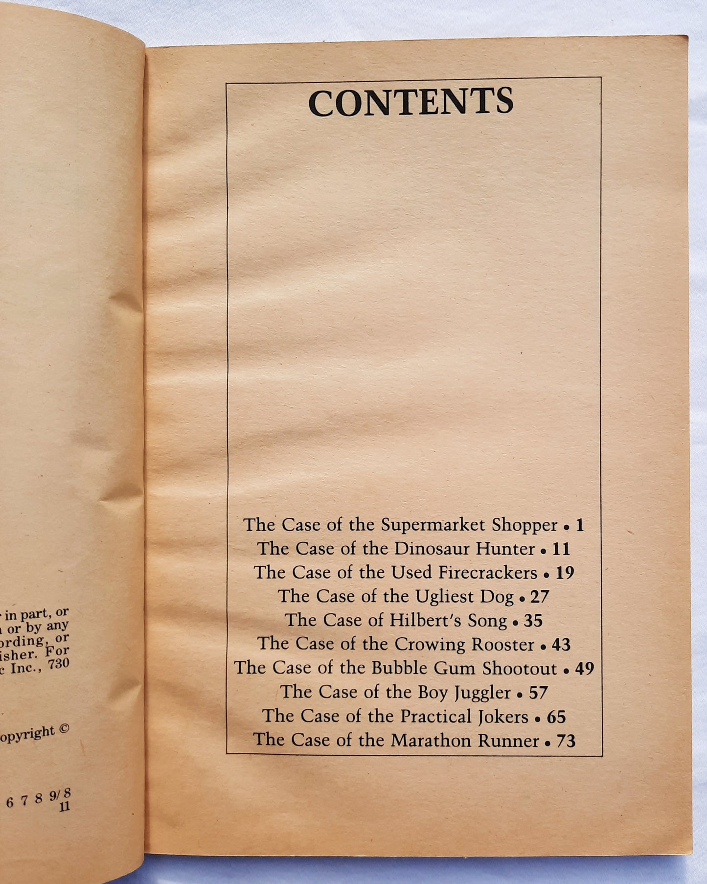 Encyclopedia Brown Sets the Pace #15 by Donald J. Sobol (Good, 1982, Pbk, 75 pages, Scholastic)