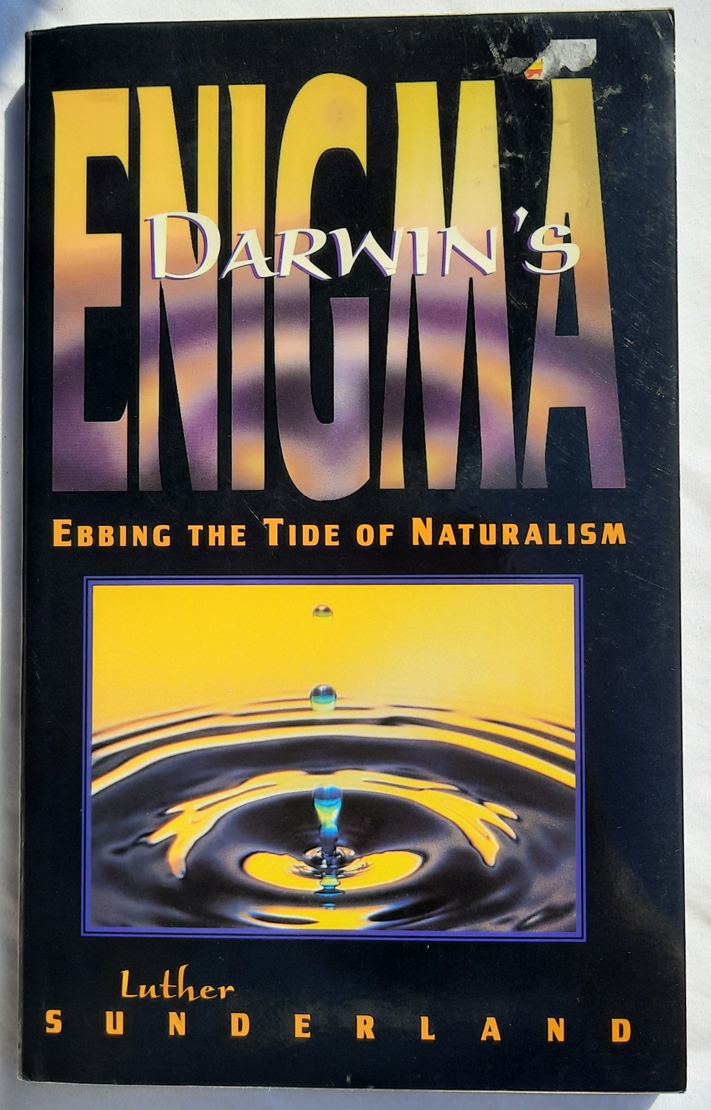 Darwin's Enigma by Luther Sunderland (Very good, 1988, Pbk, 192 pages, Master Books)