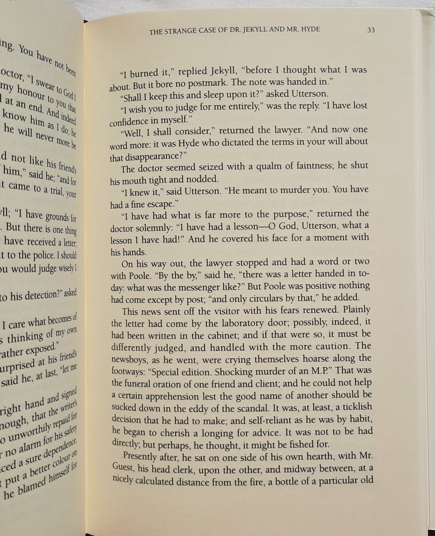 Dr. Jekyll and Mr. Hyde and Other Stories by Robert Louis Stevenson (Very good, 1994, HC, 221 pages, Courage Books)