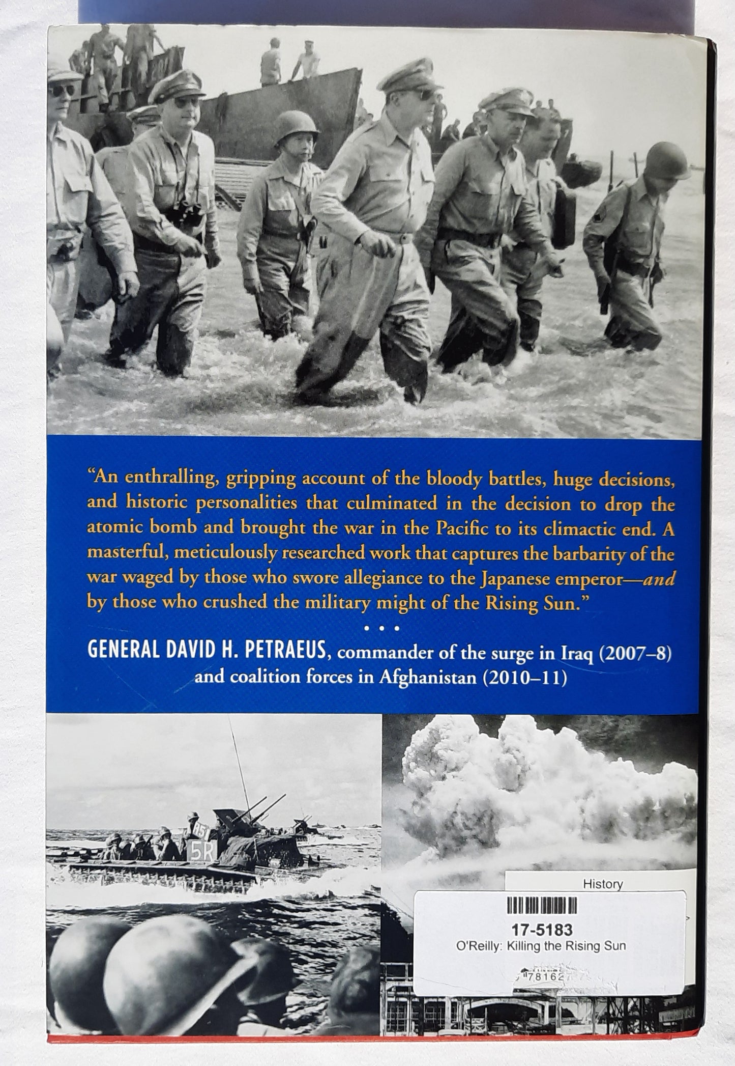 Killing the Rising Sun: How America Vanquished World War II Japan by Bill O'Reilly; Martin Dugard (Like new, 2016, HC, 323 pages, Henry Holt and Co.)