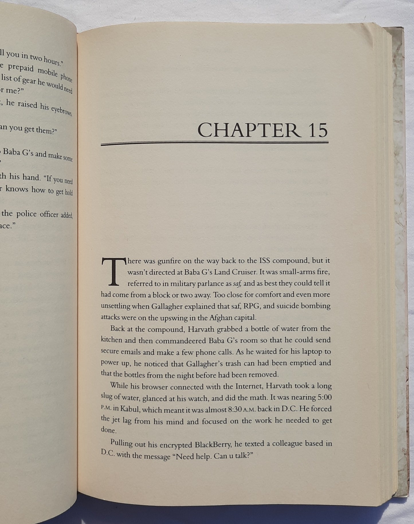 The Apostle by Brad Thor (Scot Harvath #8, Very Good, 2009, HC, 368 pages, Atria Books)