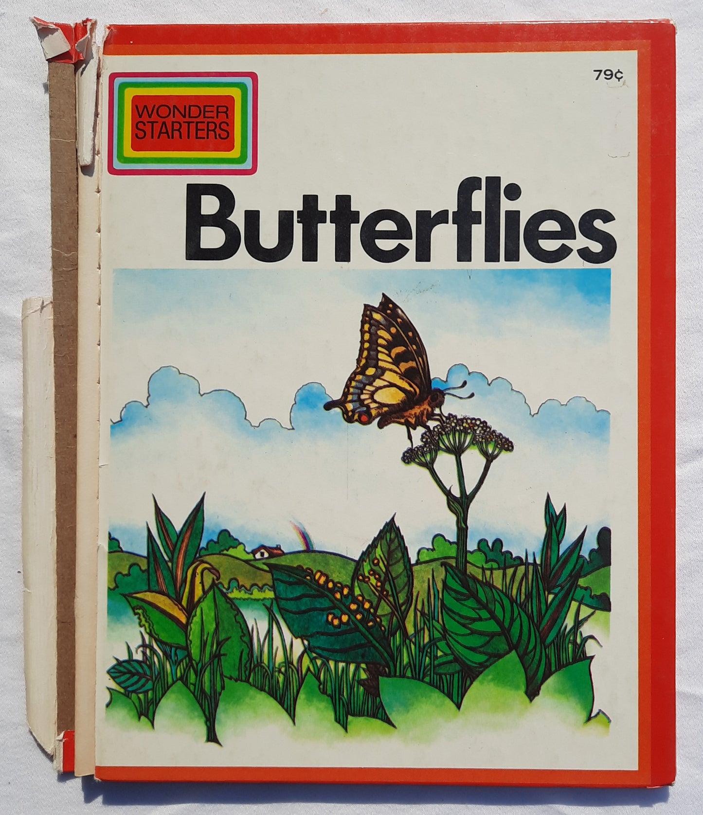 Wonder Starters: Butterflies illustrated by John Mousdale (Good, 1973, HC, 25 pages, Wonder Books)