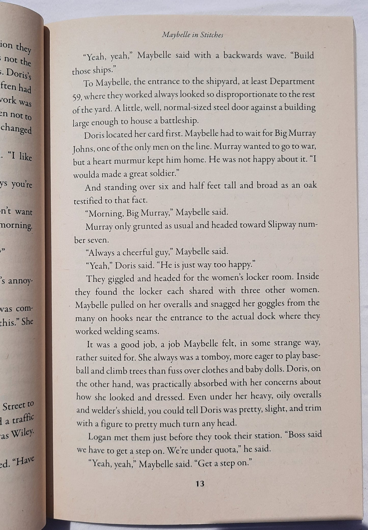 Maybelle in Stitches by Joyce Magnin (Quilts of Love, New, 2014, Pbk, 240 pages)