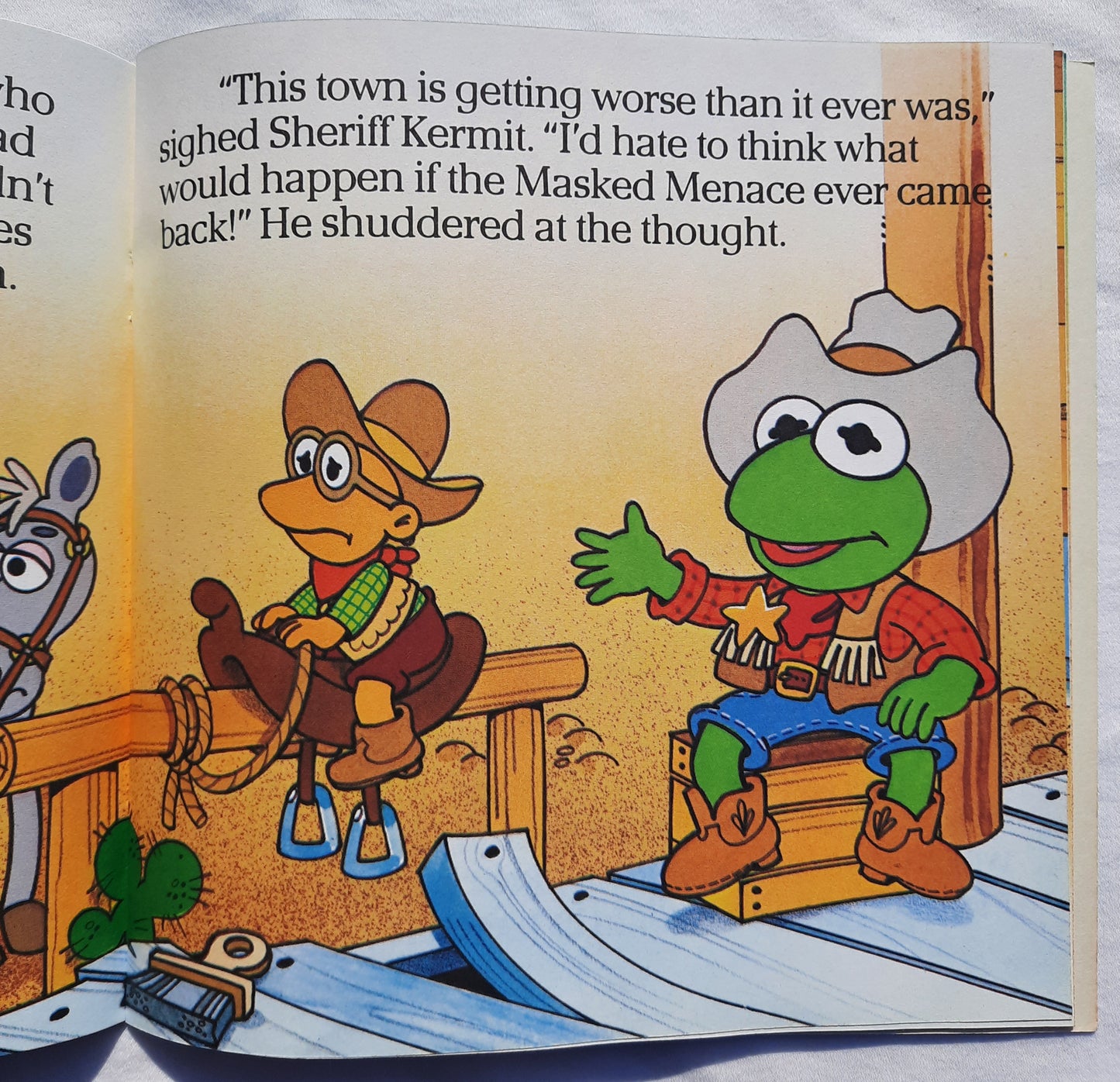 McDonalds's: Muppet Babies Presents The Legend of Gimme Gulch by Ellen Weiss; Donna Reynolds (Very good, 1988, PBK, Muppet Press)