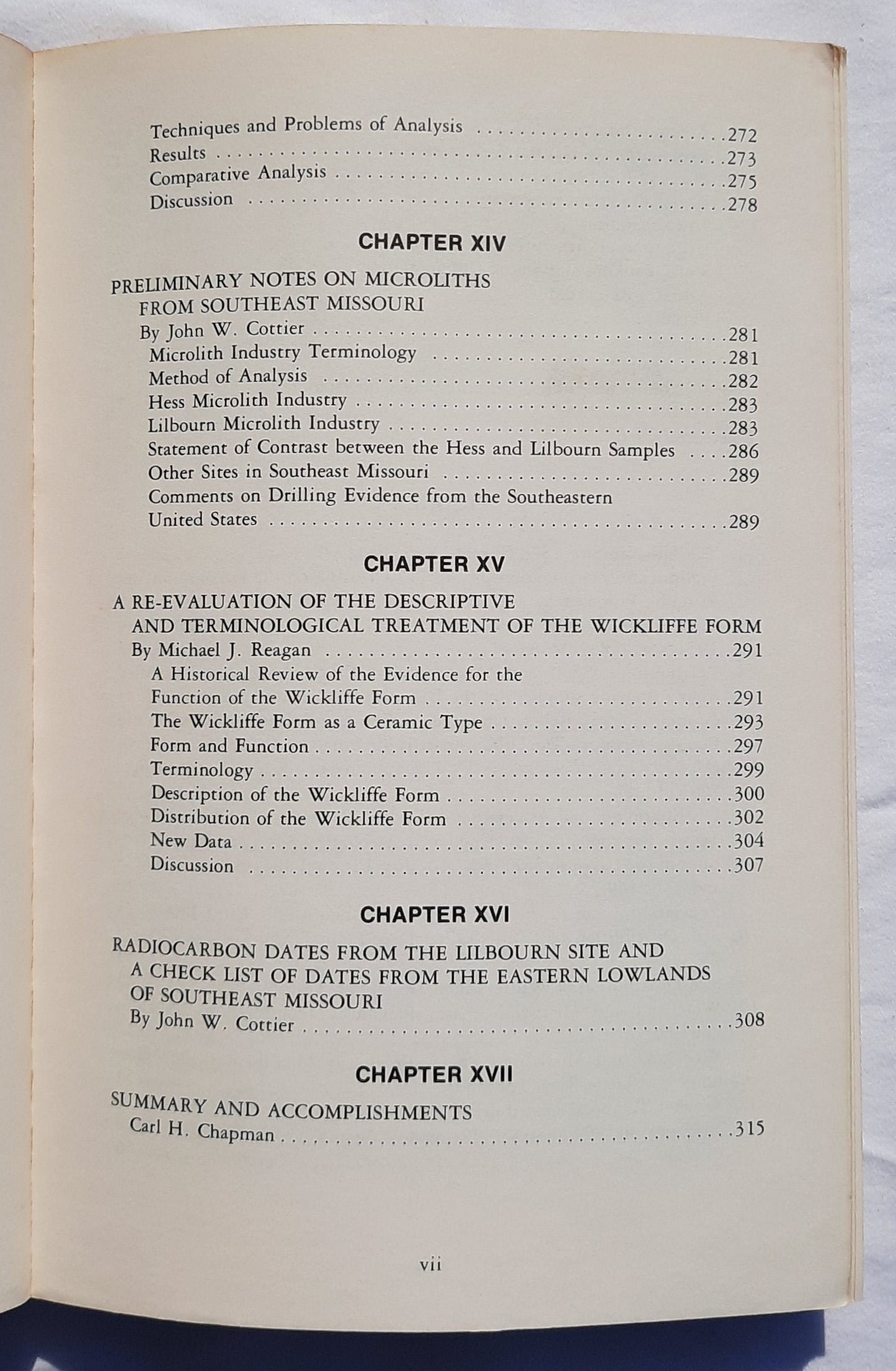 The Missouri Archaeologist: Investigation and Comparison of Two Fortified Mississippi Tradition Archaeological Sites in Southeastern Missouri by (Vol. 38/Dec. 1977, Acceptable, 346 pgs)