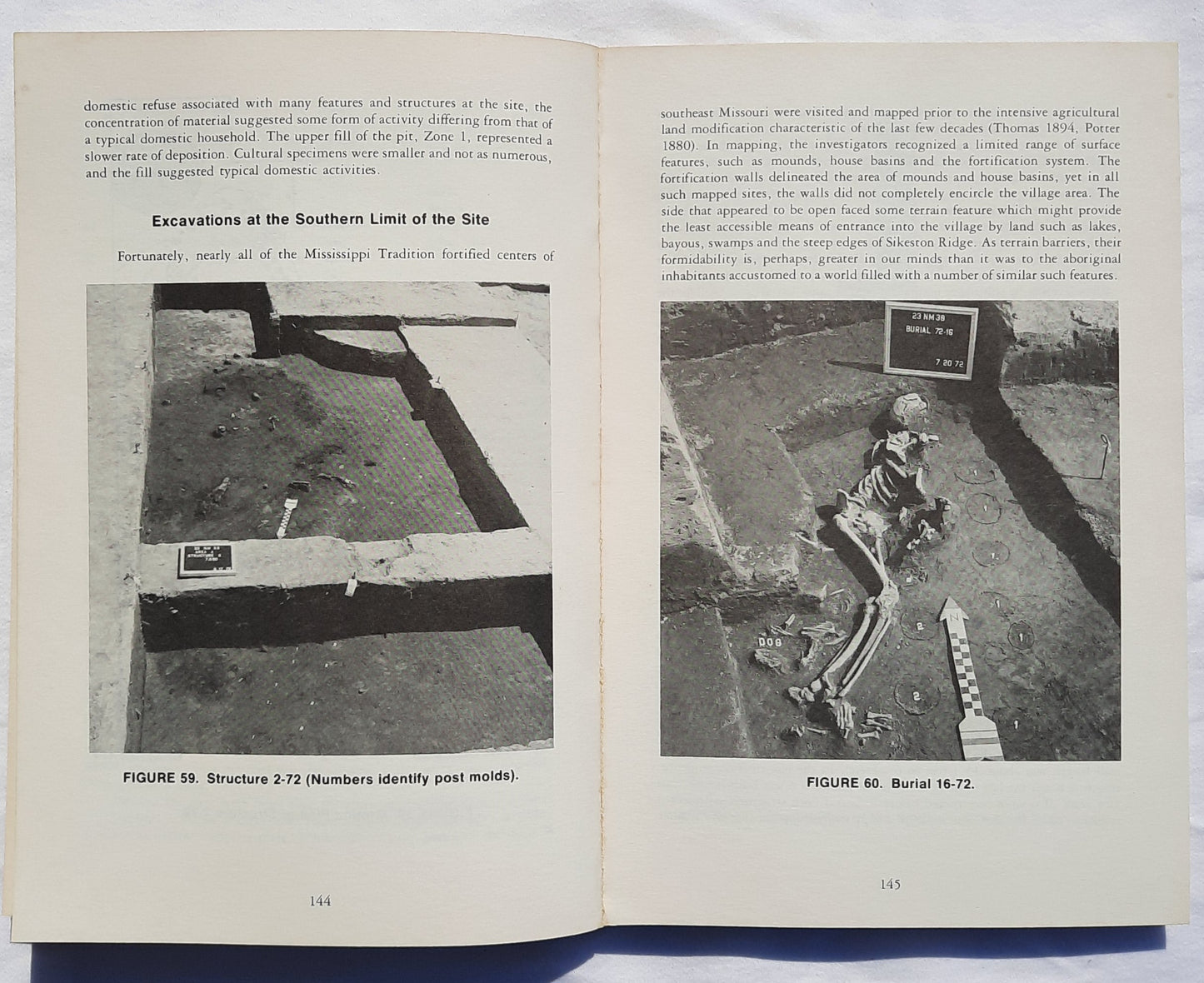 The Missouri Archaeologist: Investigation and Comparison of Two Fortified Mississippi Tradition Archaeological Sites in Southeastern Missouri by (Vol. 38/Dec. 1977, Acceptable, 346 pgs)