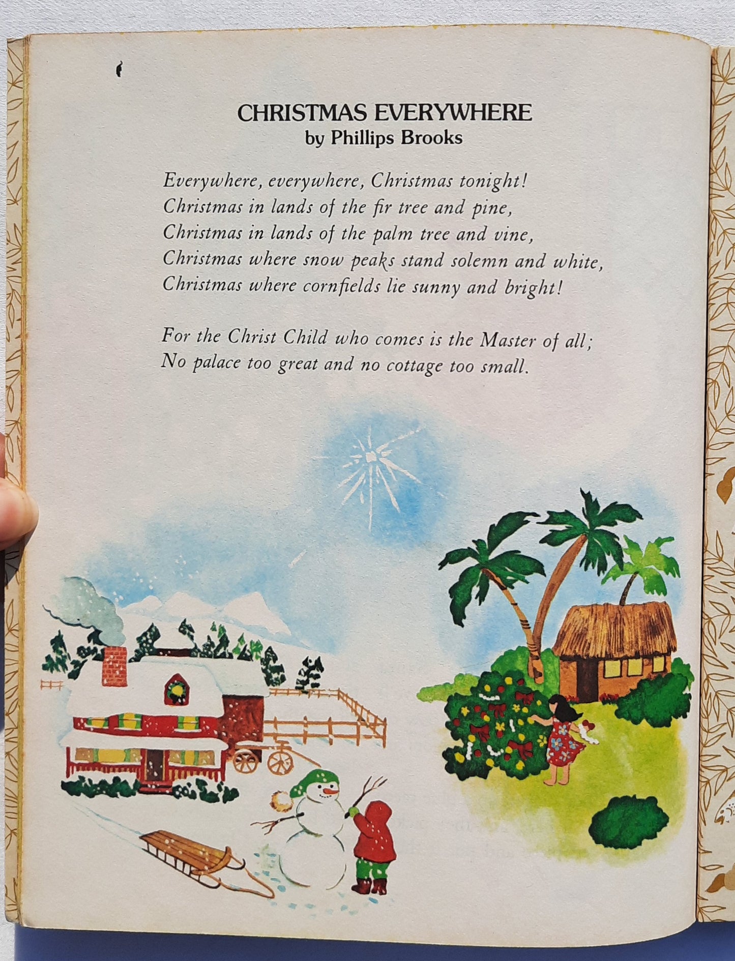 My Christmas Treasury by Gale Wiersum; Sylvia Emrich (Golden Press, Very good, 1980, HC, 24 pages, Western Publishing)