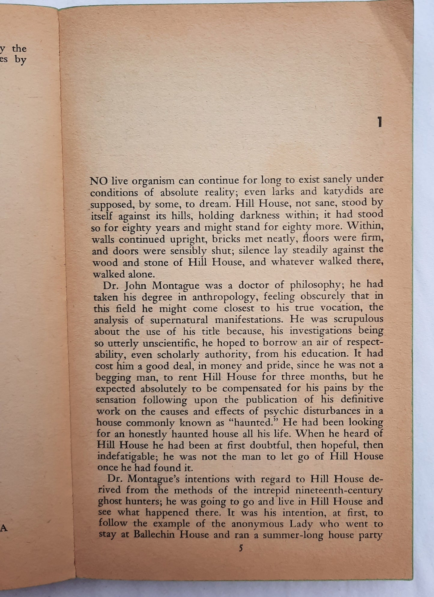 The Haunting of Hill House by Shirley Jackson (Very good, 1962, Pbk, 174 pages, Popular Library)