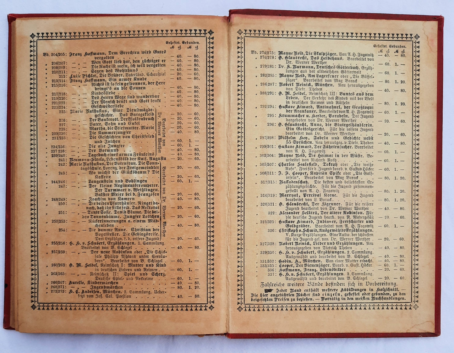 Universalbibliothek ur Die Jugend: Tagebuch eines armen frauleins by Marie Nathusius (Acceptable, 1900, HC, Stuttgart)