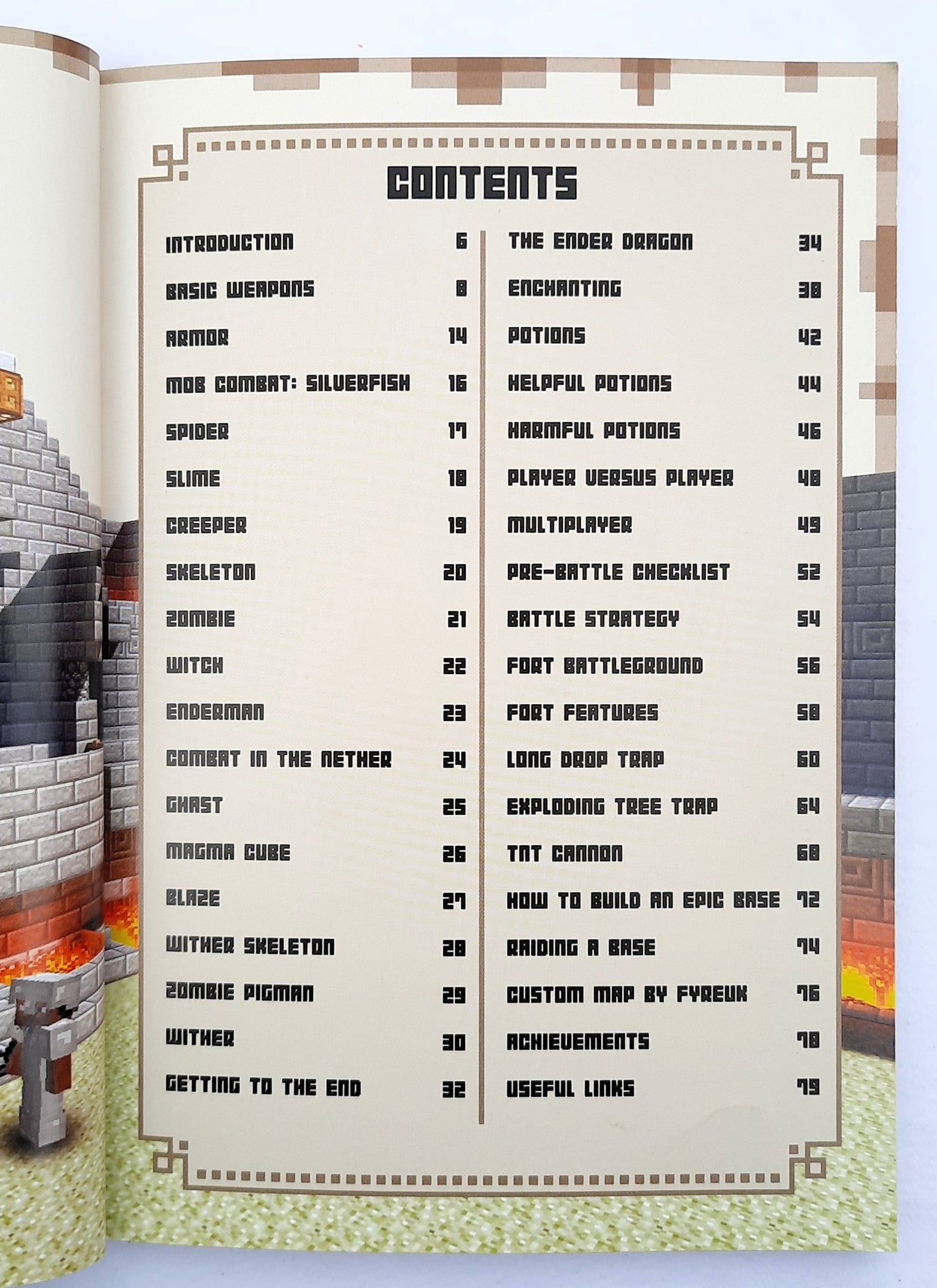 Minecraft: Combat Handbook by Stephanie Milton (Very good, 2014, Pbk, 79 pages, Scholastic)