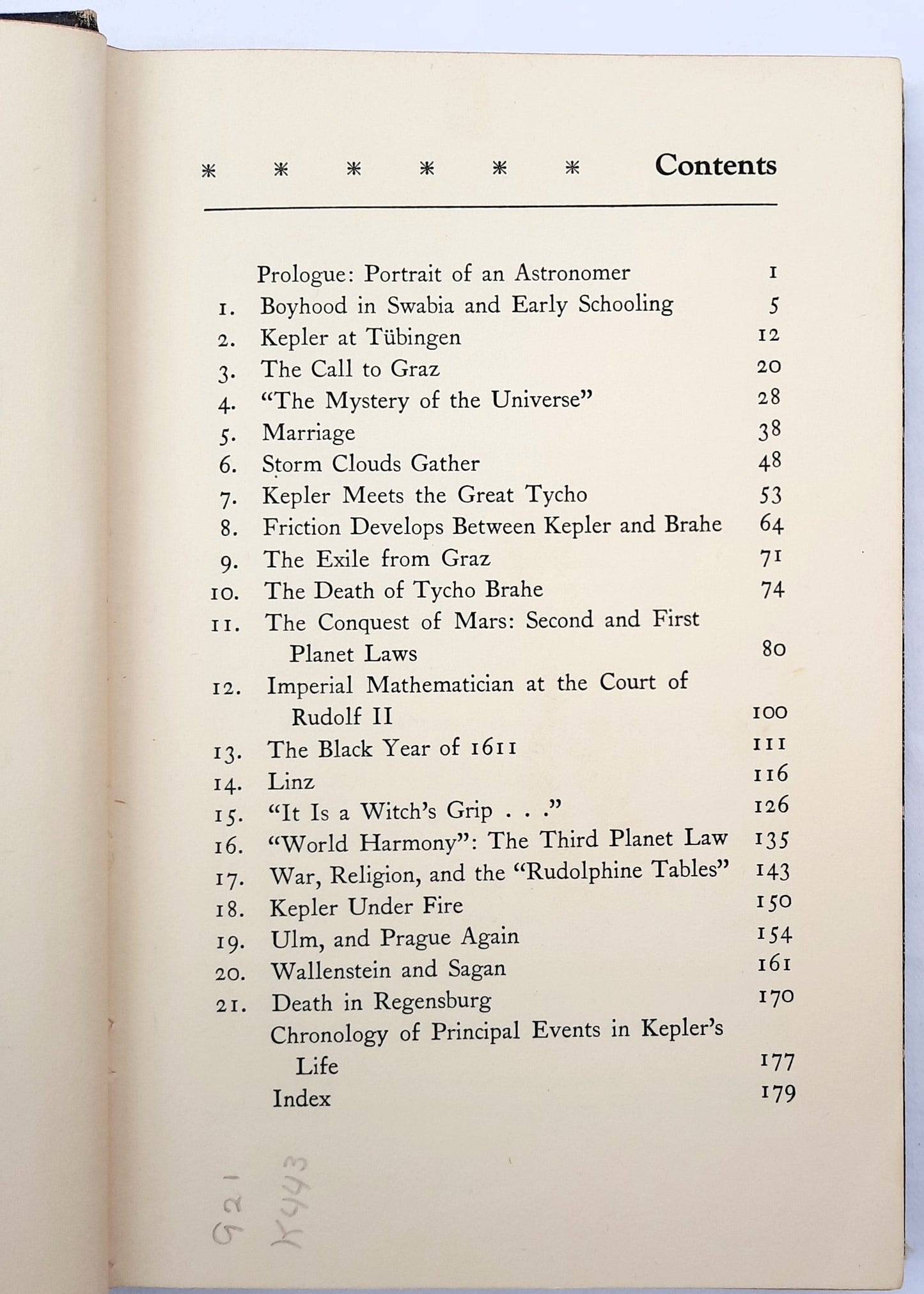 Johannes Kepler and Planetary Motion by David C. Knight (Good, 1962, HC, 186 pages, F. Watts)