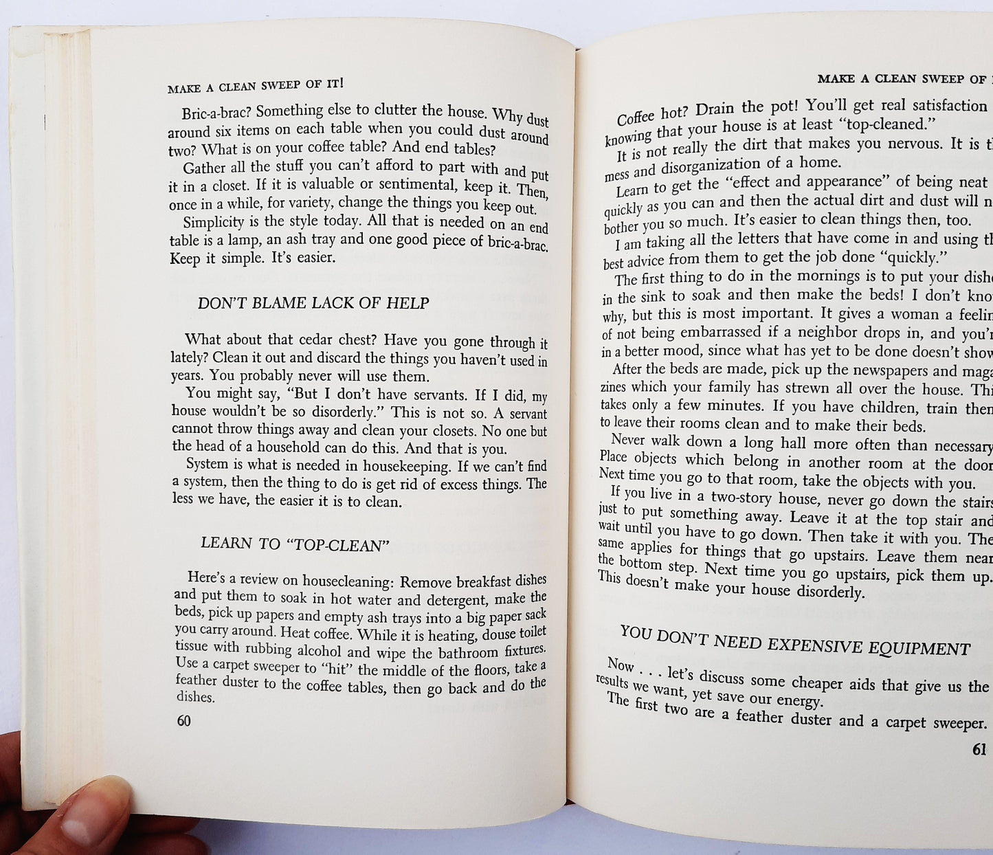 Heloise's Housekeeping Hints by Heloise Evans (Very good, 1963, HC, 208 pages, Prentice-Hall Inc.)