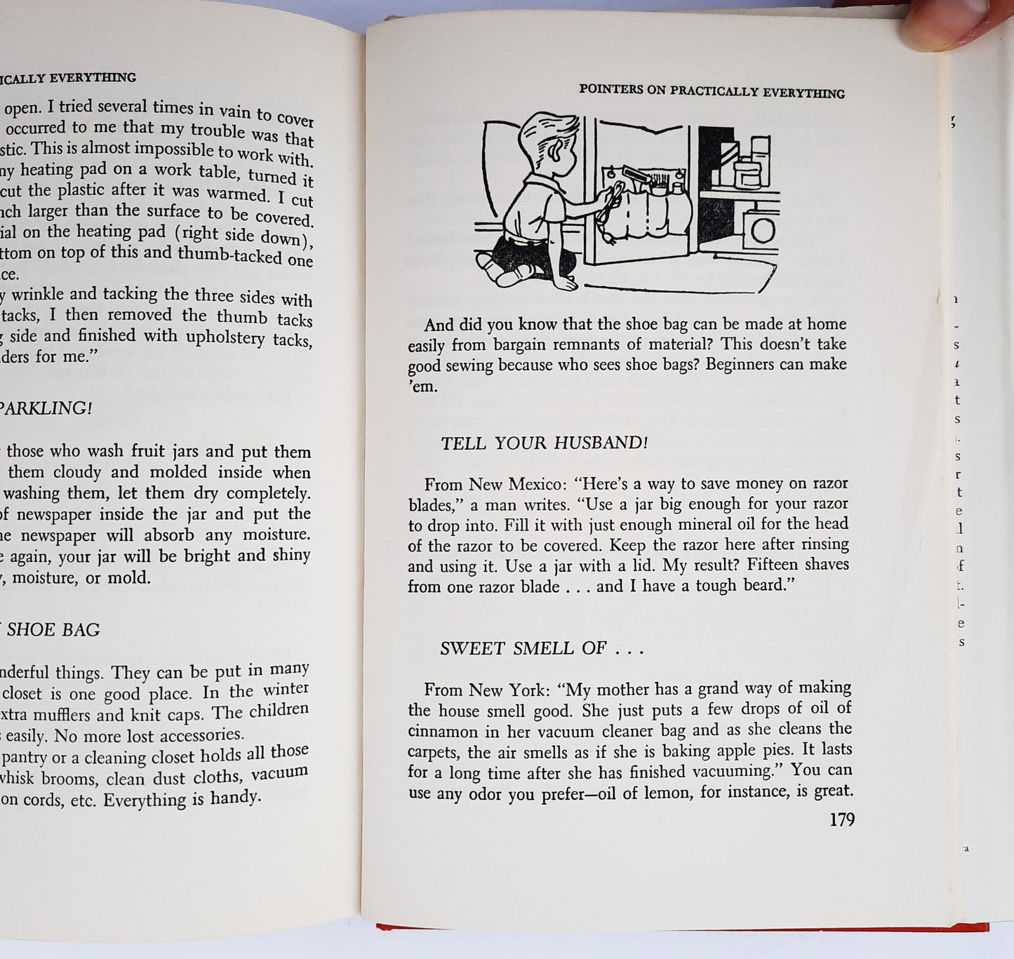 Heloise's Housekeeping Hints by Heloise Evans (Very good, 1963, HC, 208 pages, Prentice-Hall Inc.)
